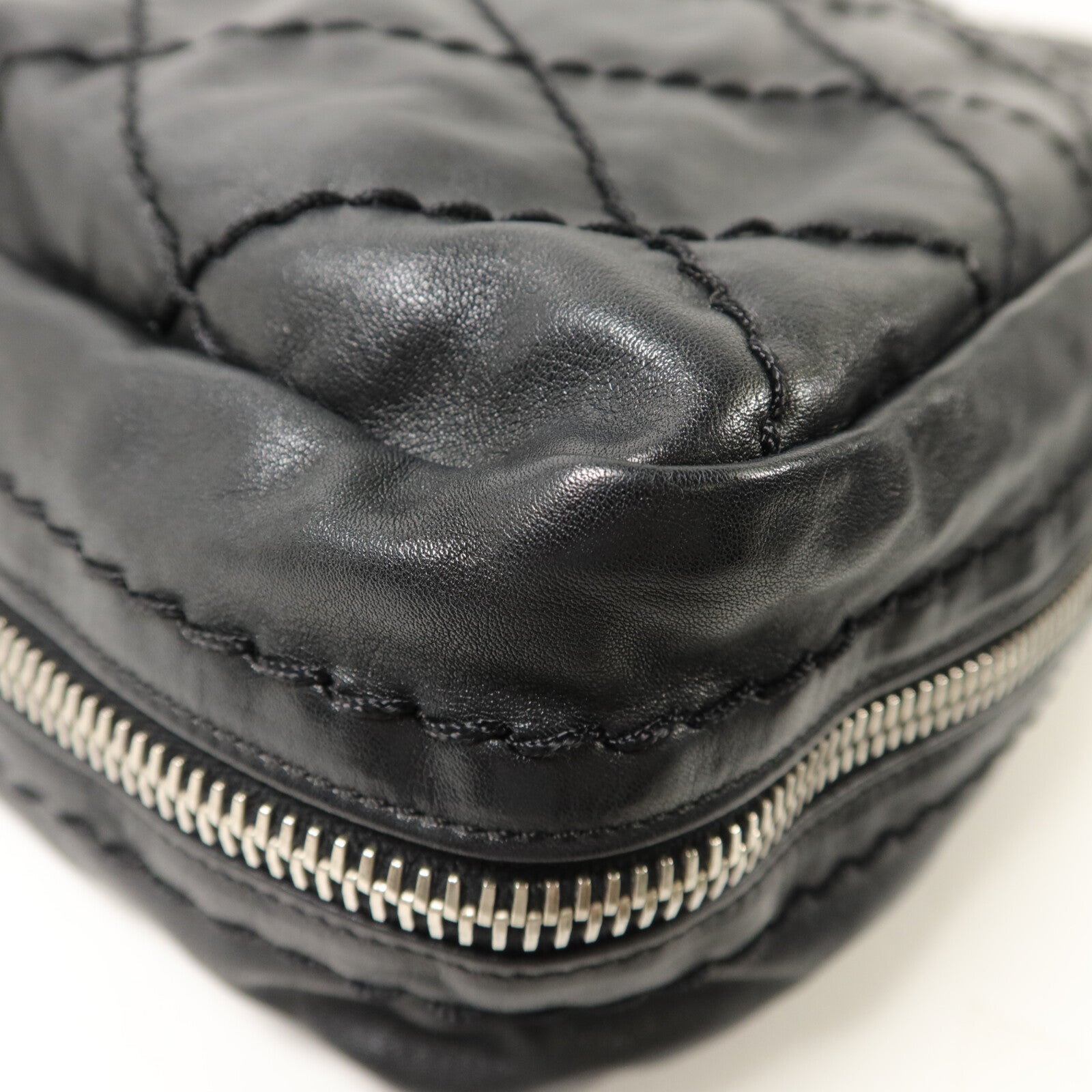 CHANEL 羊皮皮革Shoulder Bag鏈帶肩背袋
