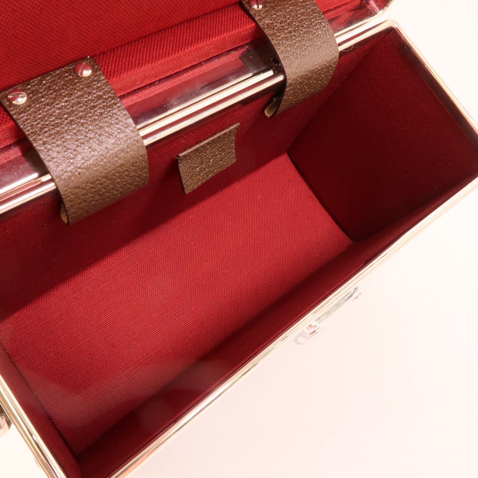 GUCCI 塗層帆布Globe Trotter GG Beauty Case手挽肩背兩用袋
