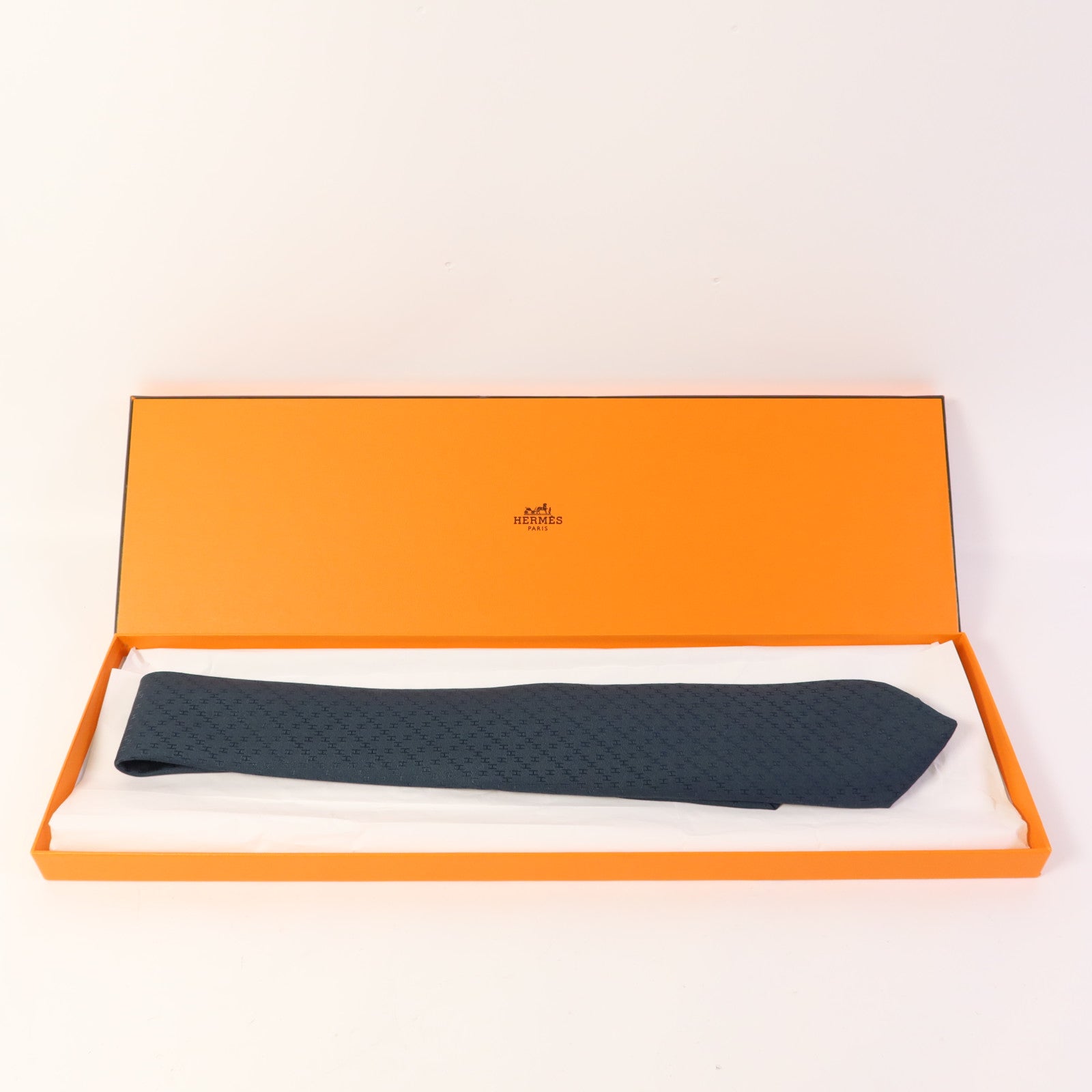 HERMES 絲質Necktie領帶
