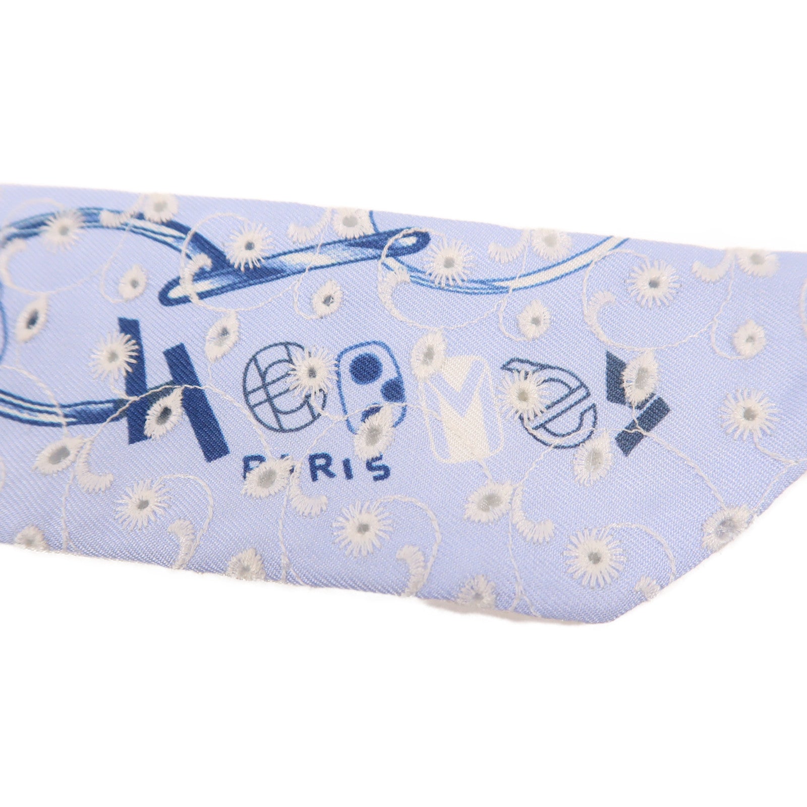 HERMES 絲質Twilly絲巾