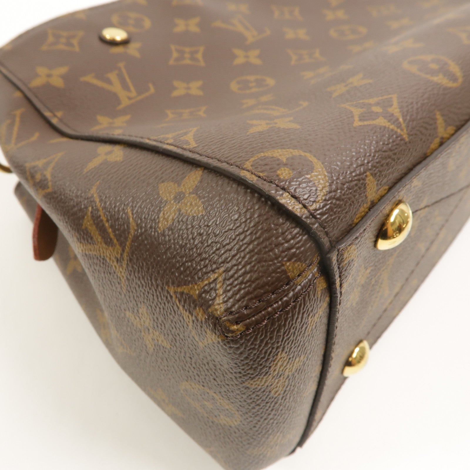LOUIS VUITTON Monogram Montaigne BB金扣手挽肩背兩用袋