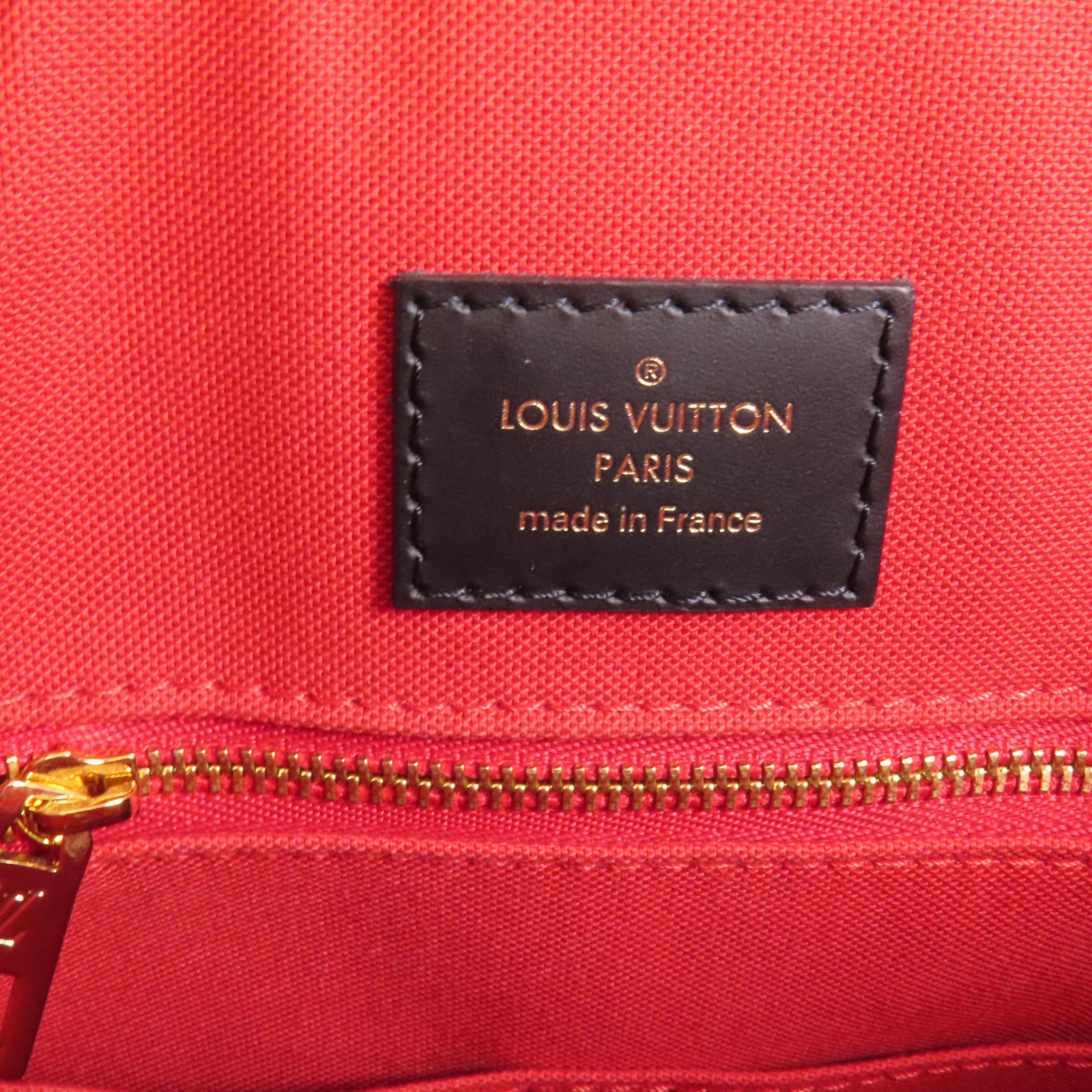 LOUIS VUITTON 【激減優惠】Monogram Giant Reverse On The Go GM金扣手挽肩背兩用袋