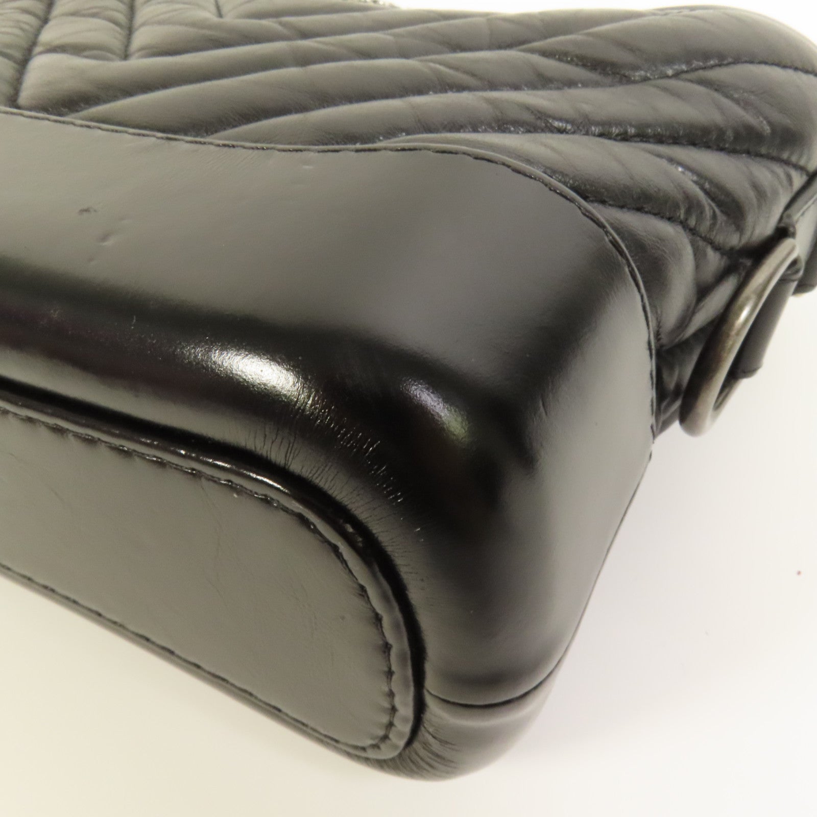 CHANEL 牛皮皮革Gabrielle Small鏈帶肩背袋