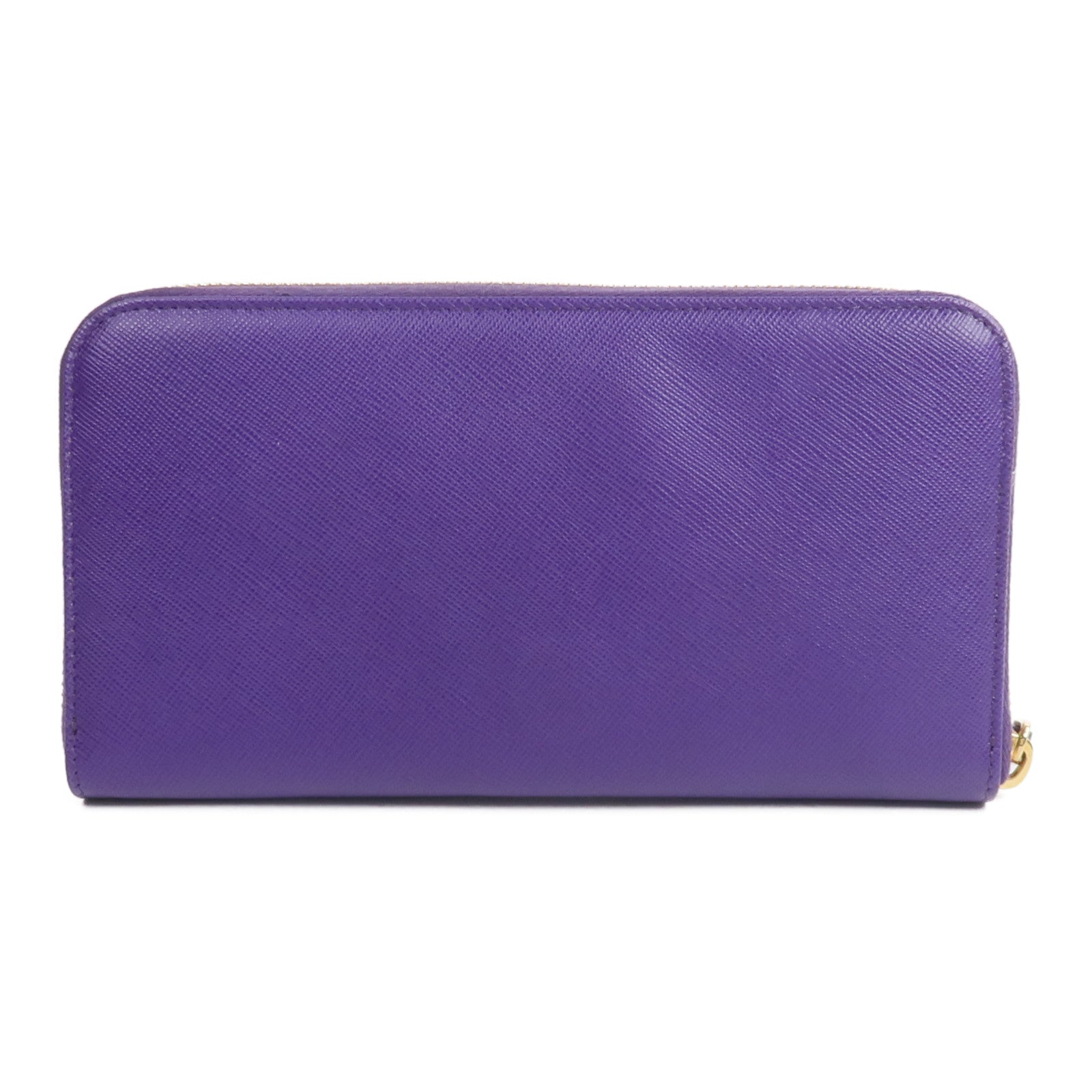 PRADA Saffiano皮革Zip Around Long Wallet長錢包