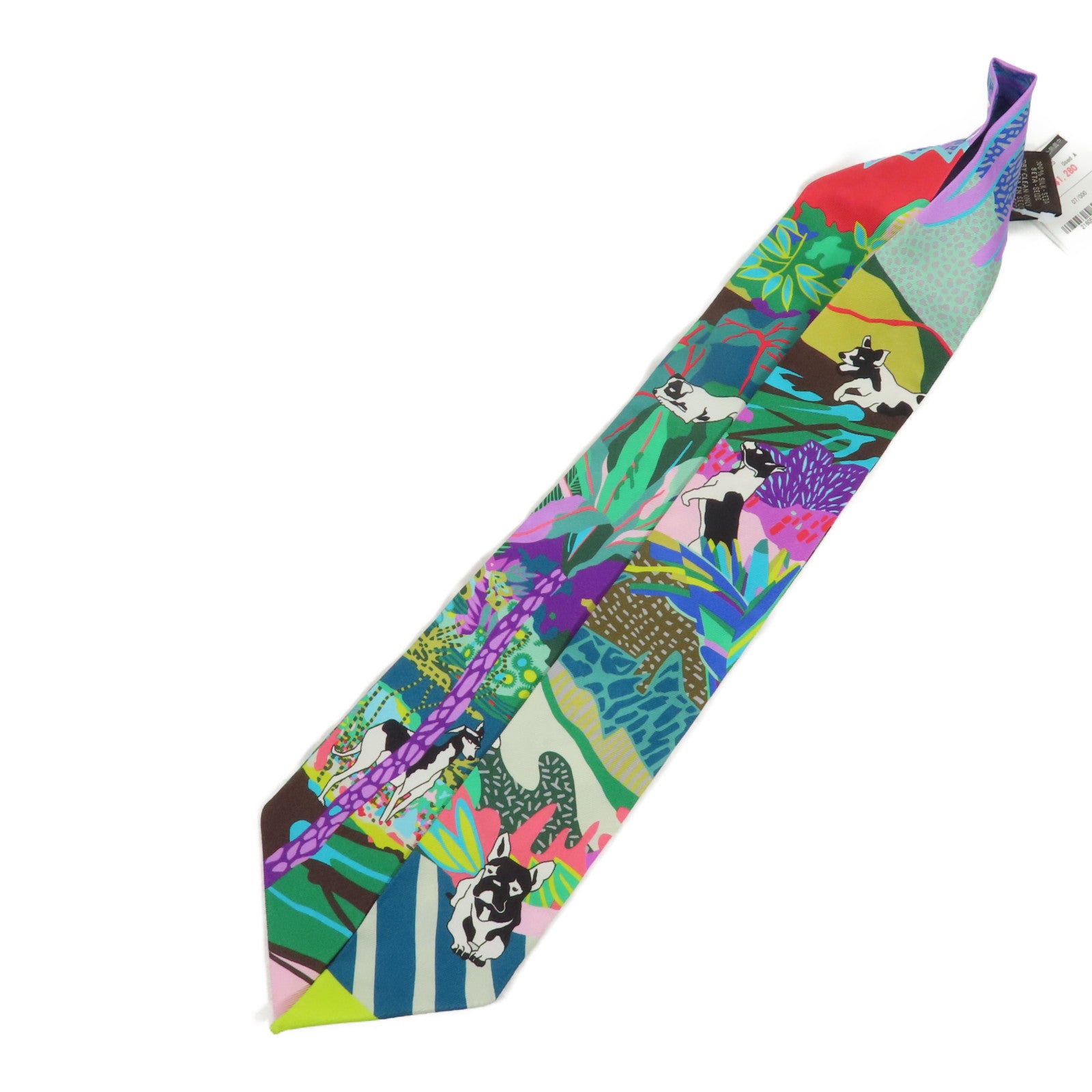 HERMES 絲質Twilly絲巾