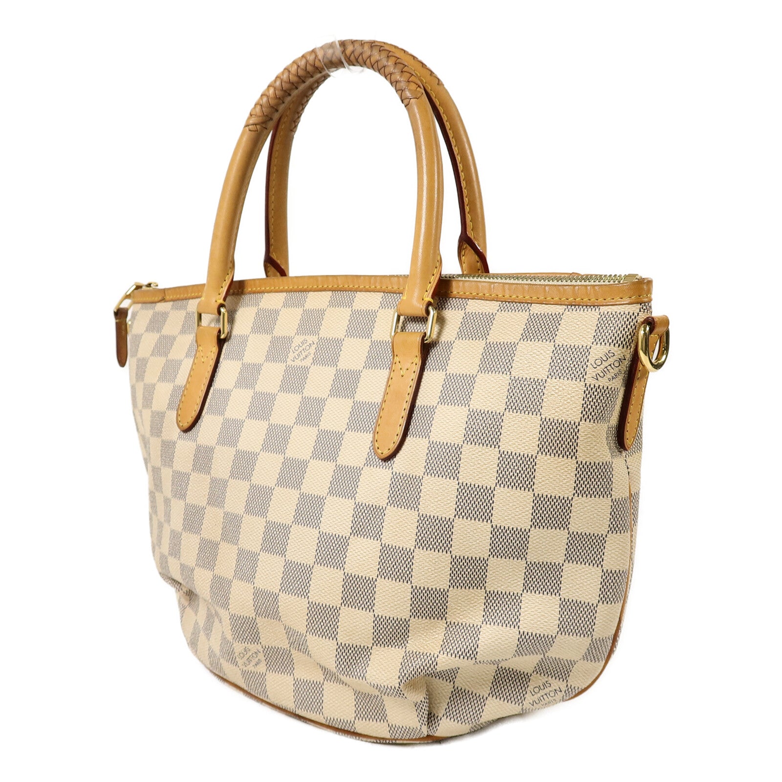 LOUIS VUITTON Damier Azur Riviera PM手挽肩背兩用袋