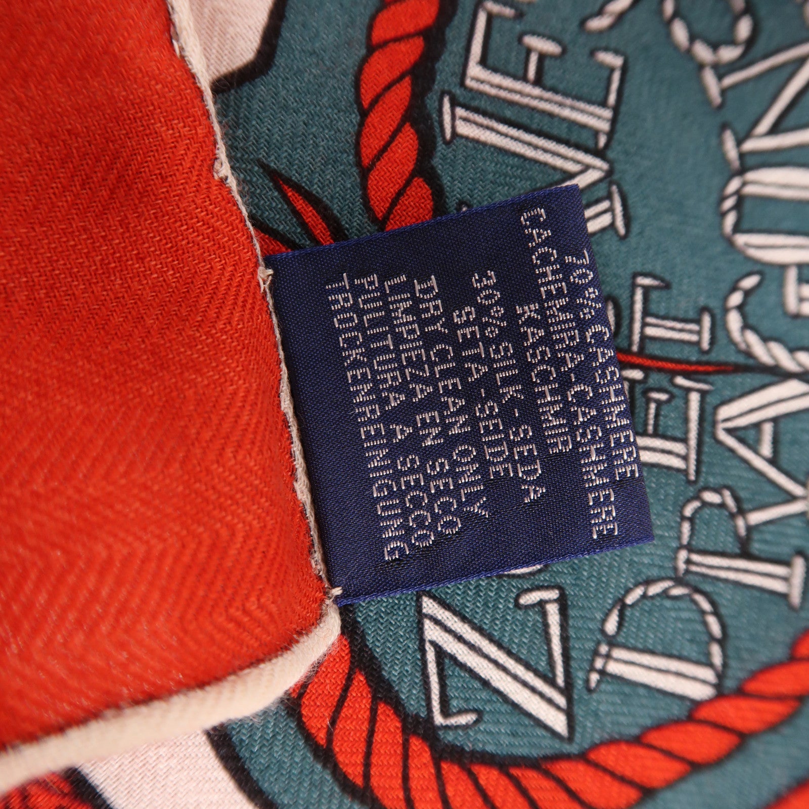 HERMES 羊絨/絲質Scarf圍巾