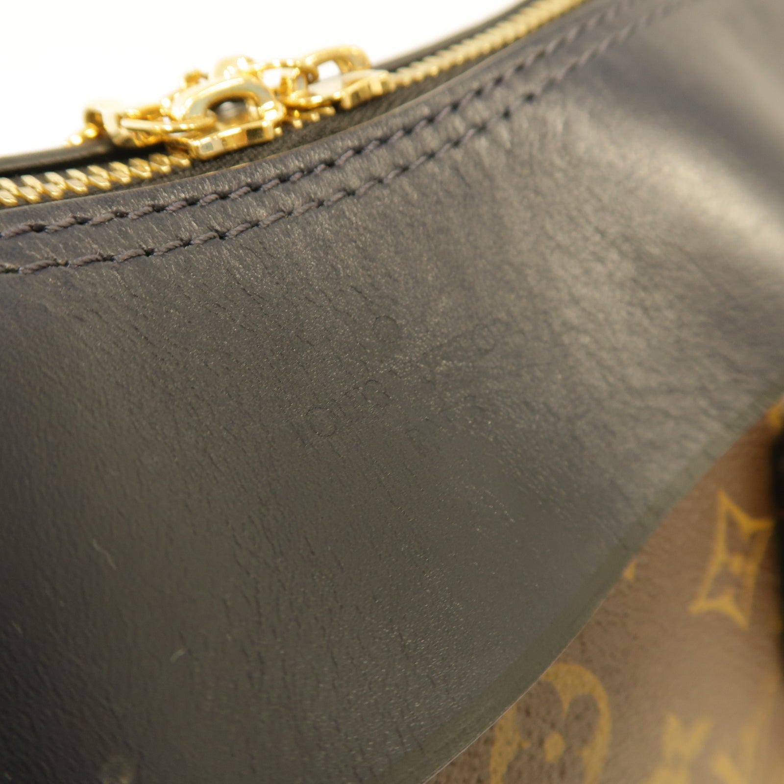 LOUIS VUITTON Monogram Tuileries金扣手挽肩背兩用袋棕色/藍色/紅色