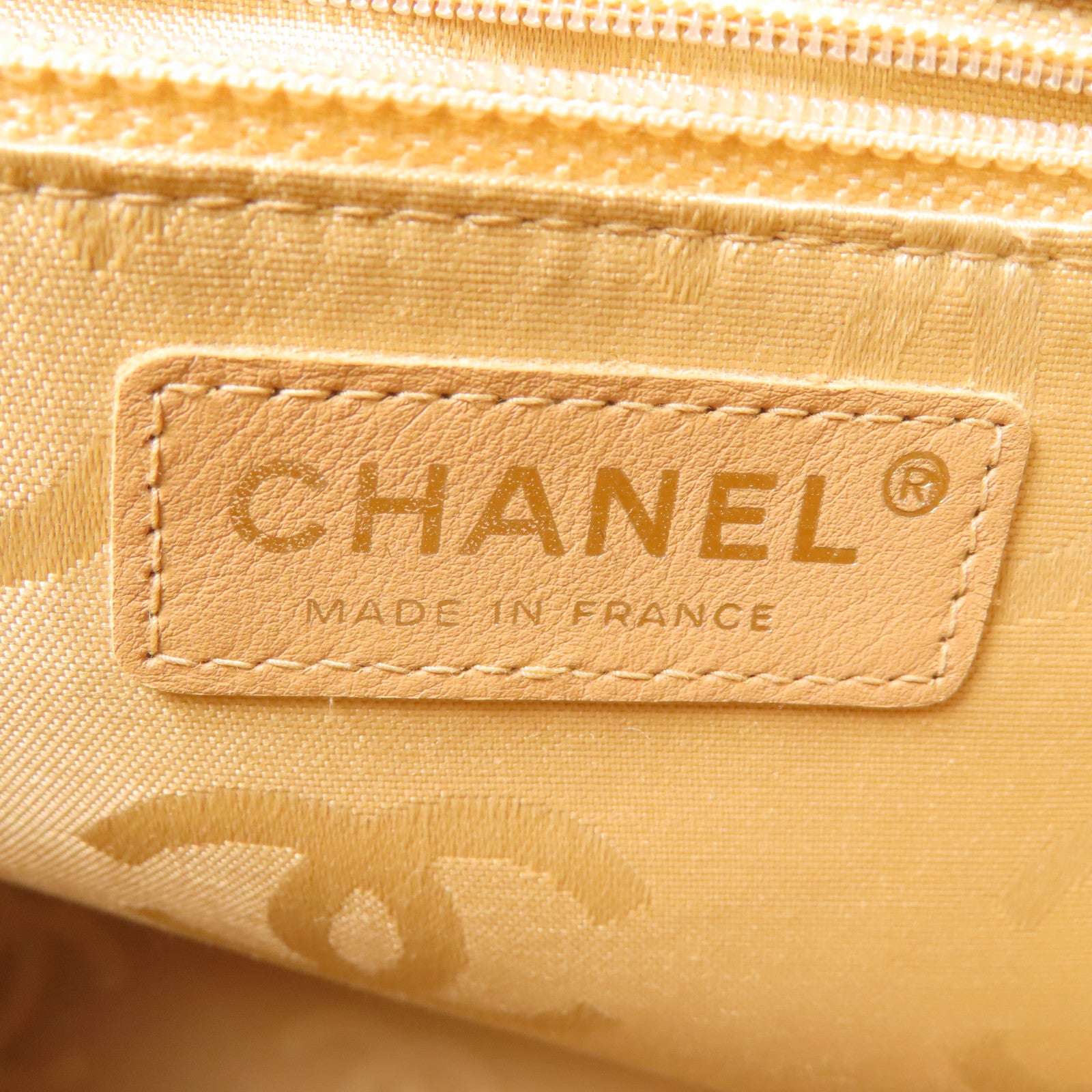 CHANEL 菱格牛皮皮革Shoulder Bag肩背袋啡色