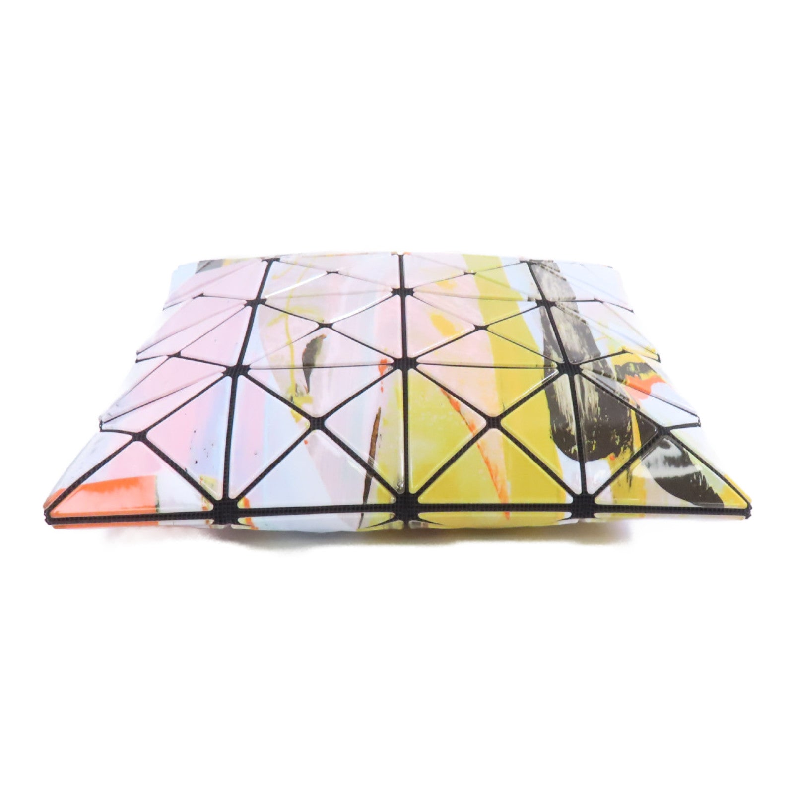 ISSEY MIYAKE PVC BaoBao銀扣肩背袋彩色
