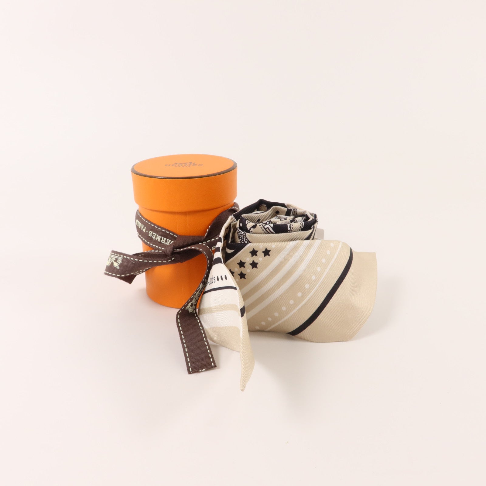 HERMES 絲質Twilly絲巾