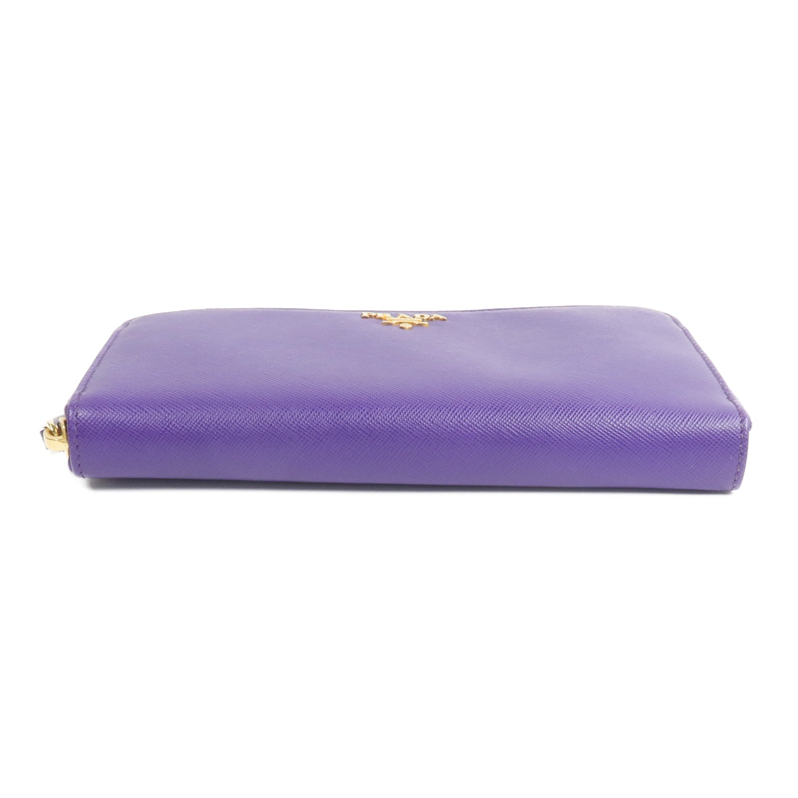 PRADA Saffiano皮革Zip Around Long Wallet長錢包