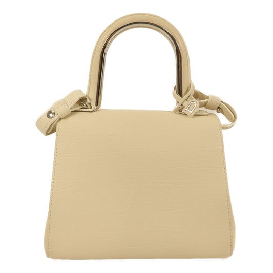 Delvaux 牛皮皮革Brillant Mini手挽肩背兩用袋