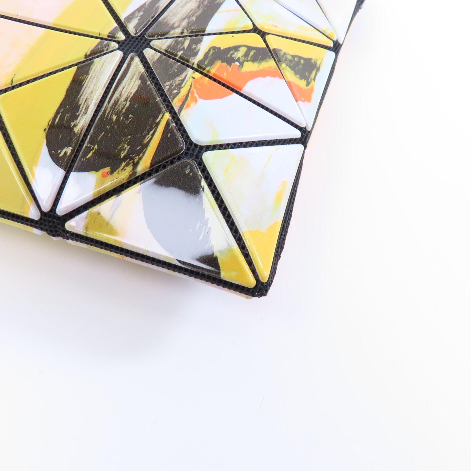 ISSEY MIYAKE PVC BaoBao銀扣肩背袋彩色