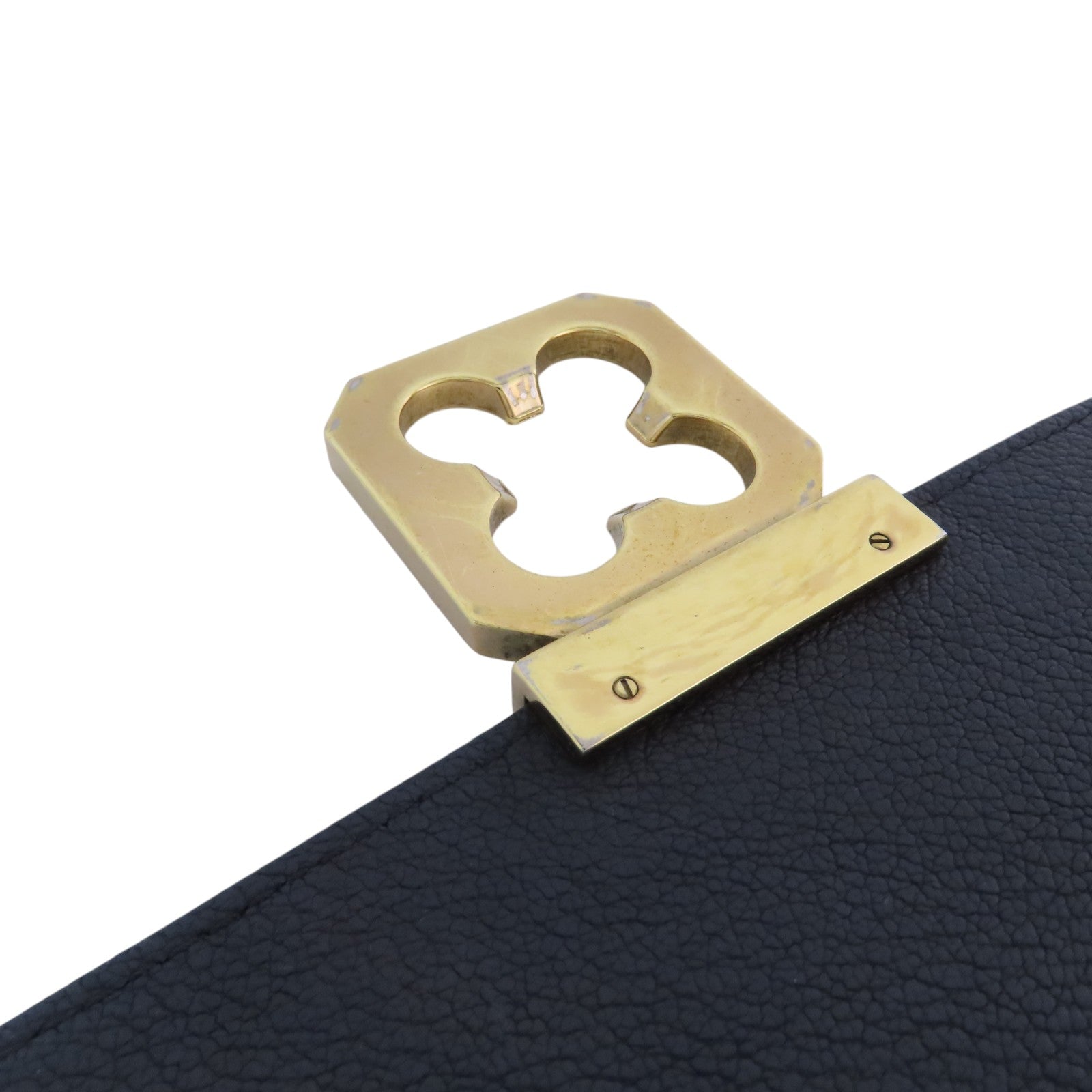 Chloe 牛皮皮革Chain Shoulder Bag金扣鏈帶肩背袋