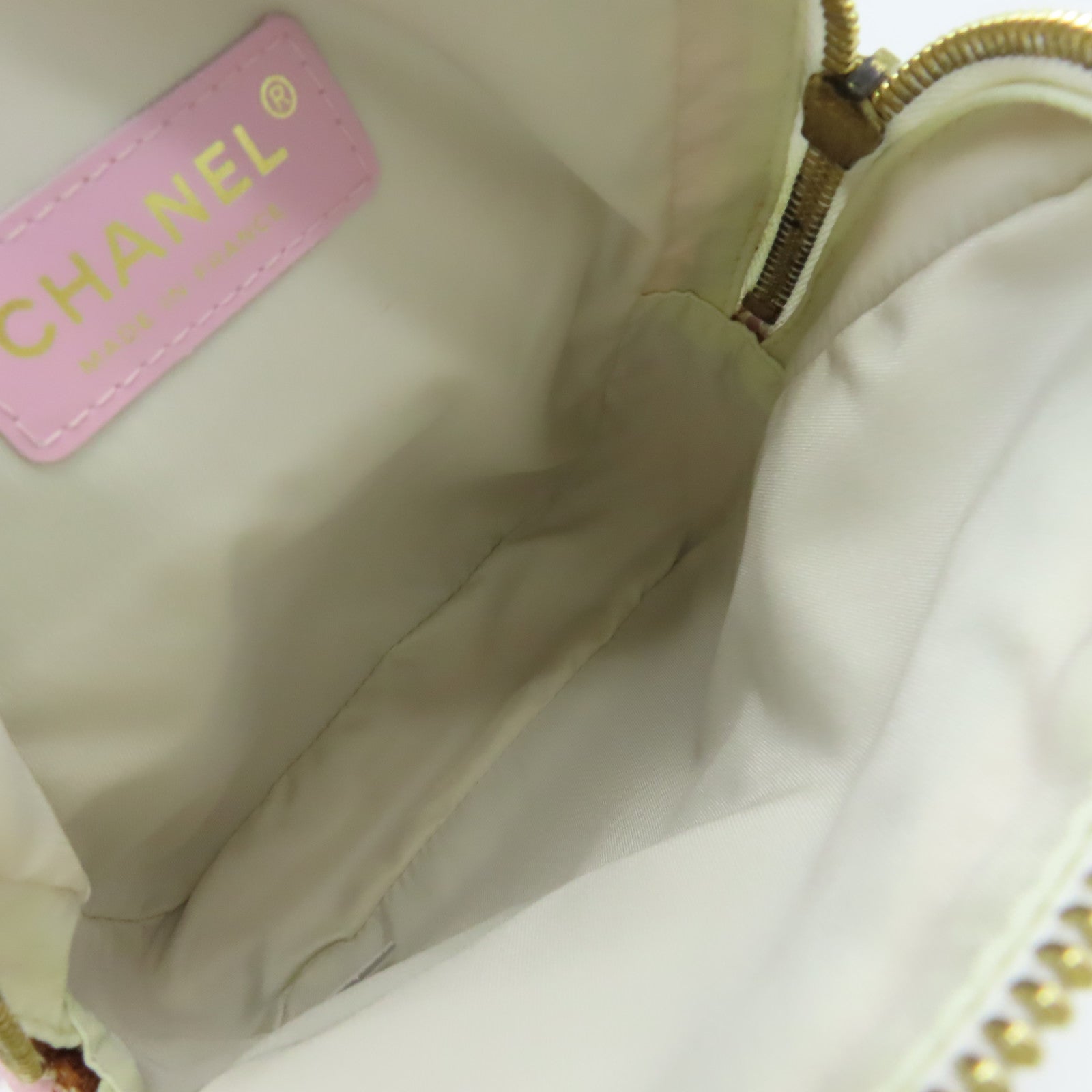 CHANEL 【清倉大減價】帆布New Travel Line Shoulder Bag金扣肩背袋粉紅色