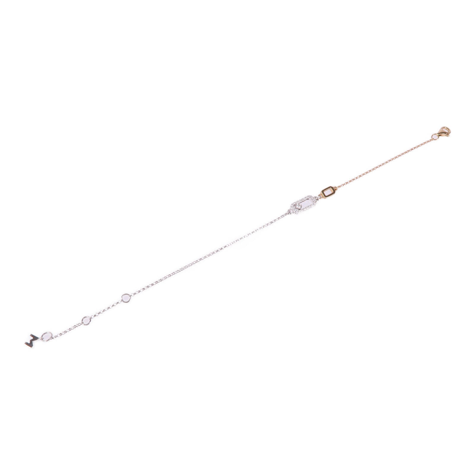 JEWELRY 18K白金/玫瑰金Diamond Bracelet鑽石手鏈