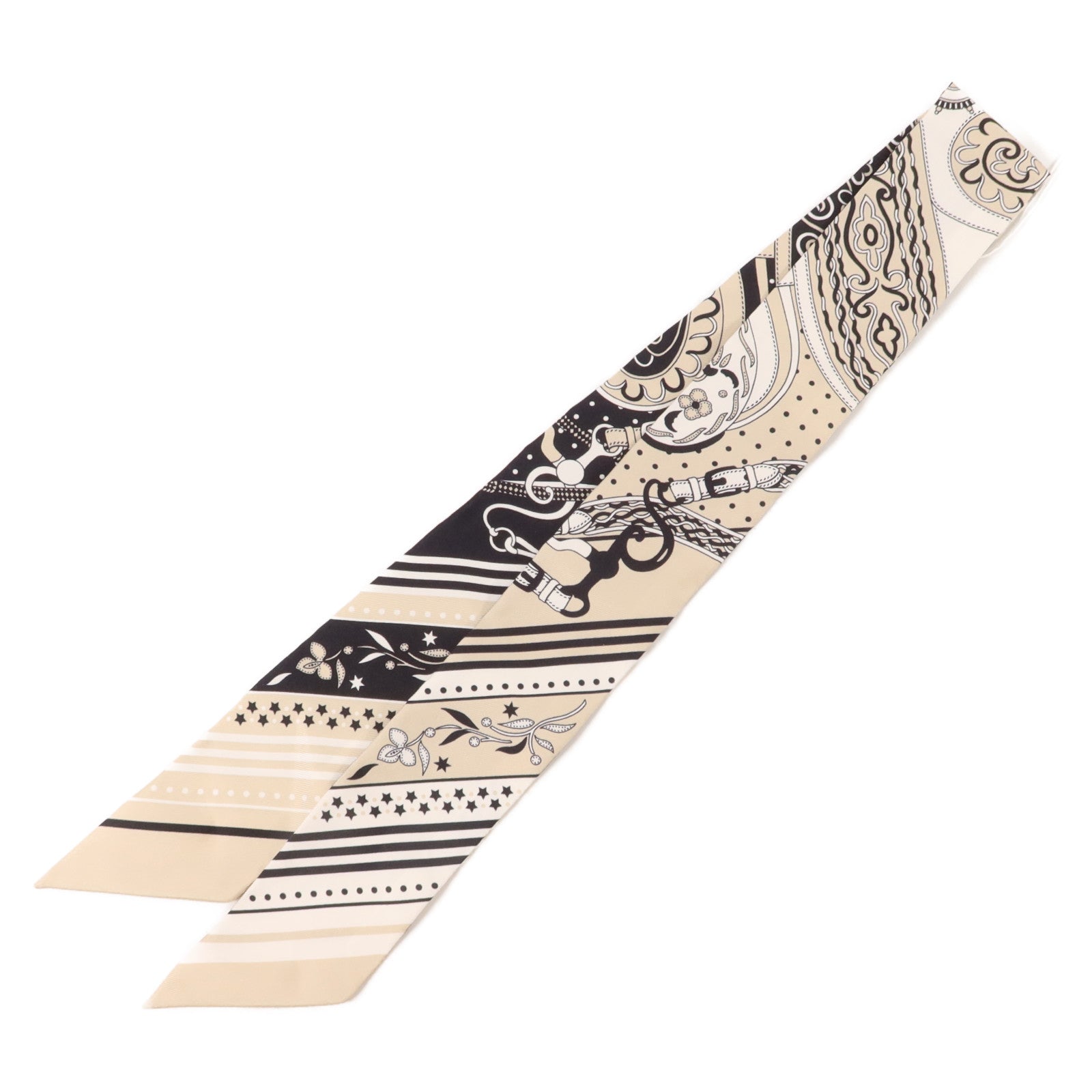HERMES 絲質Twilly絲巾