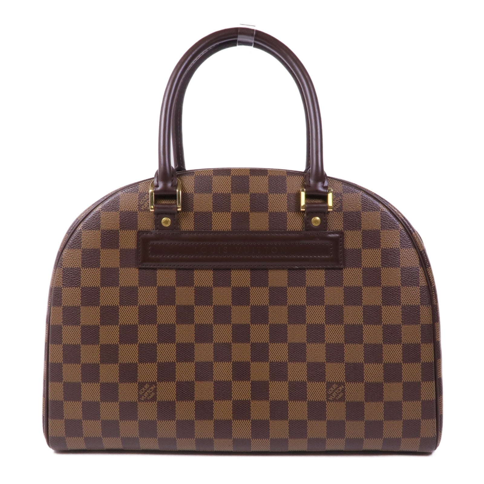 LOUIS VUITTON Damier Nolita 24金扣手挽袋