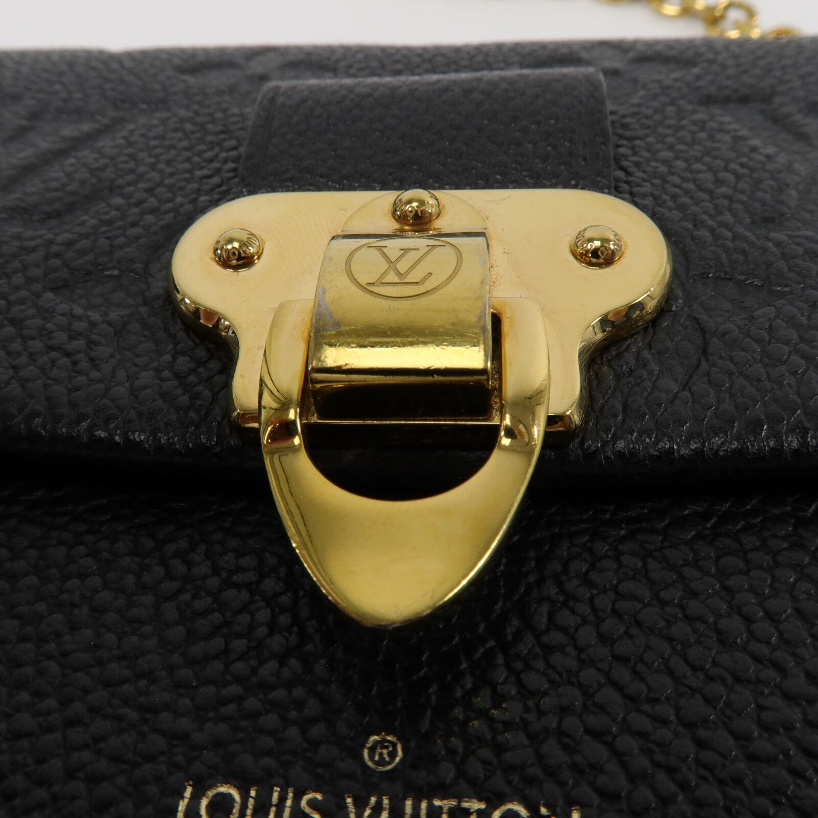 LOUIS VUITTON Monogram Empreinte Vavin鏈帶肩背袋