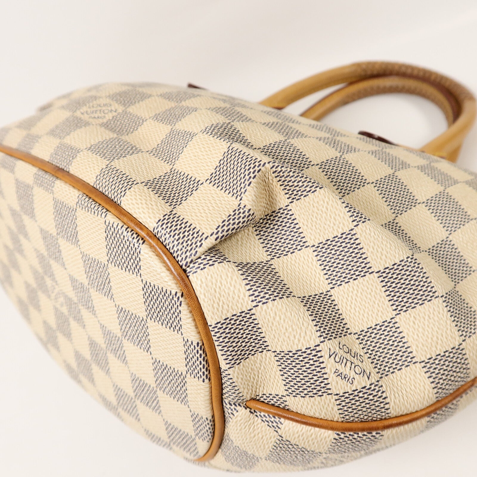 LOUIS VUITTON Damier Azur Riviera PM手挽肩背兩用袋
