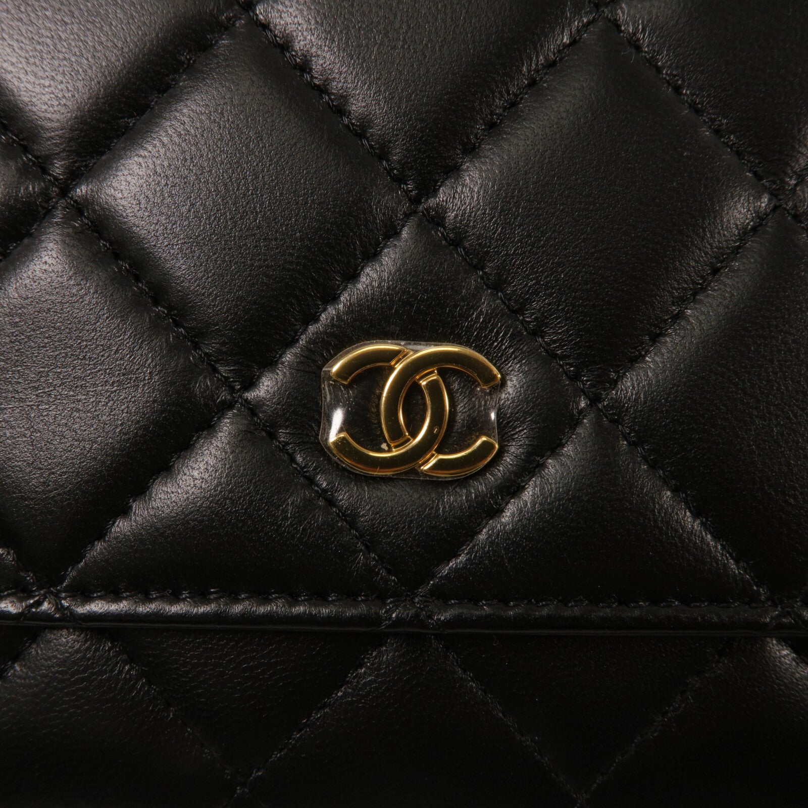 CHANEL 羊皮皮革Wallet On Chain鏈帶肩背袋