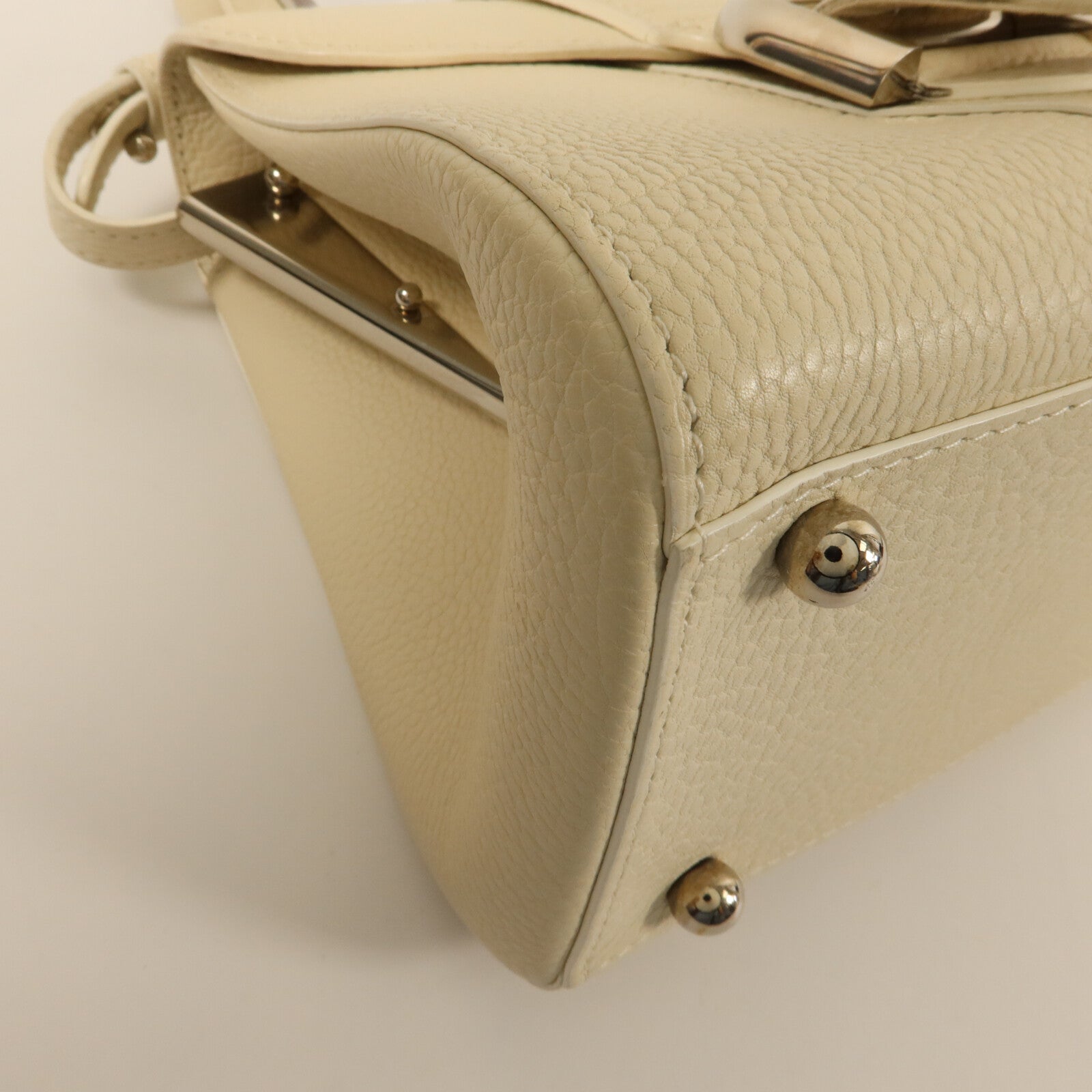 Delvaux 牛皮皮革Brillant Mini手挽肩背兩用袋