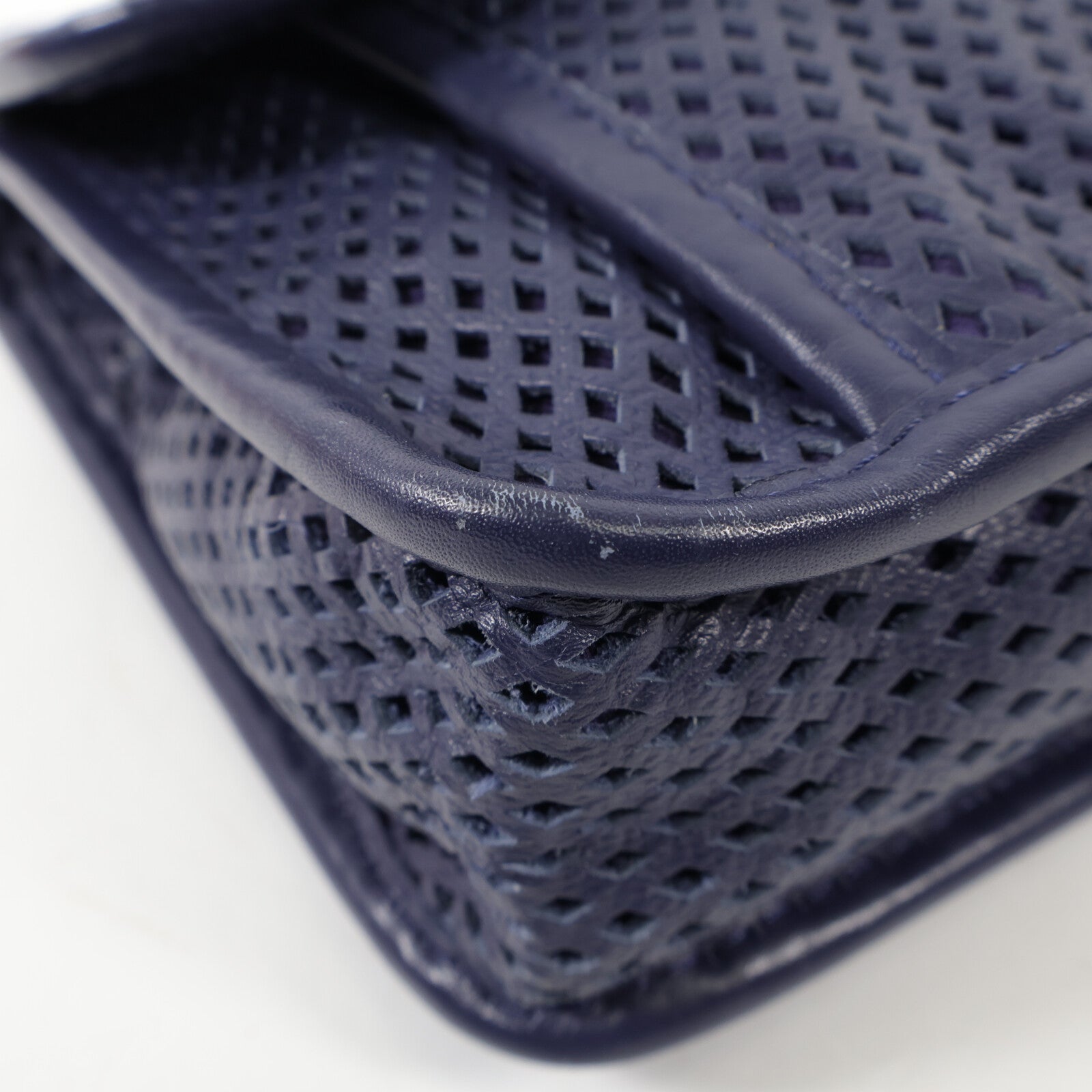 CHANEL 羊皮皮革Shoulder Bag銀扣肩背袋