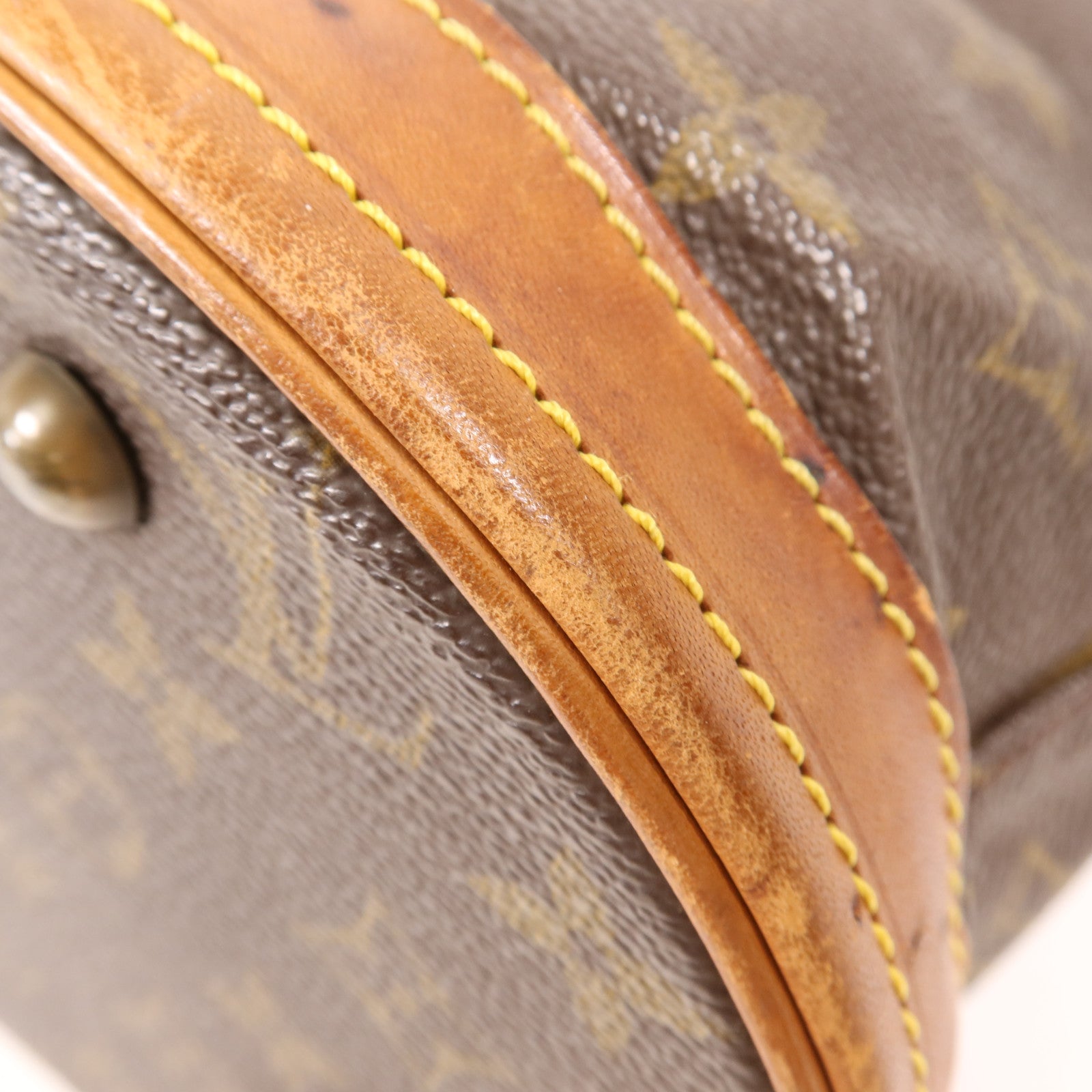 LOUIS VUITTON Monogram Bucket PM金扣手挽袋