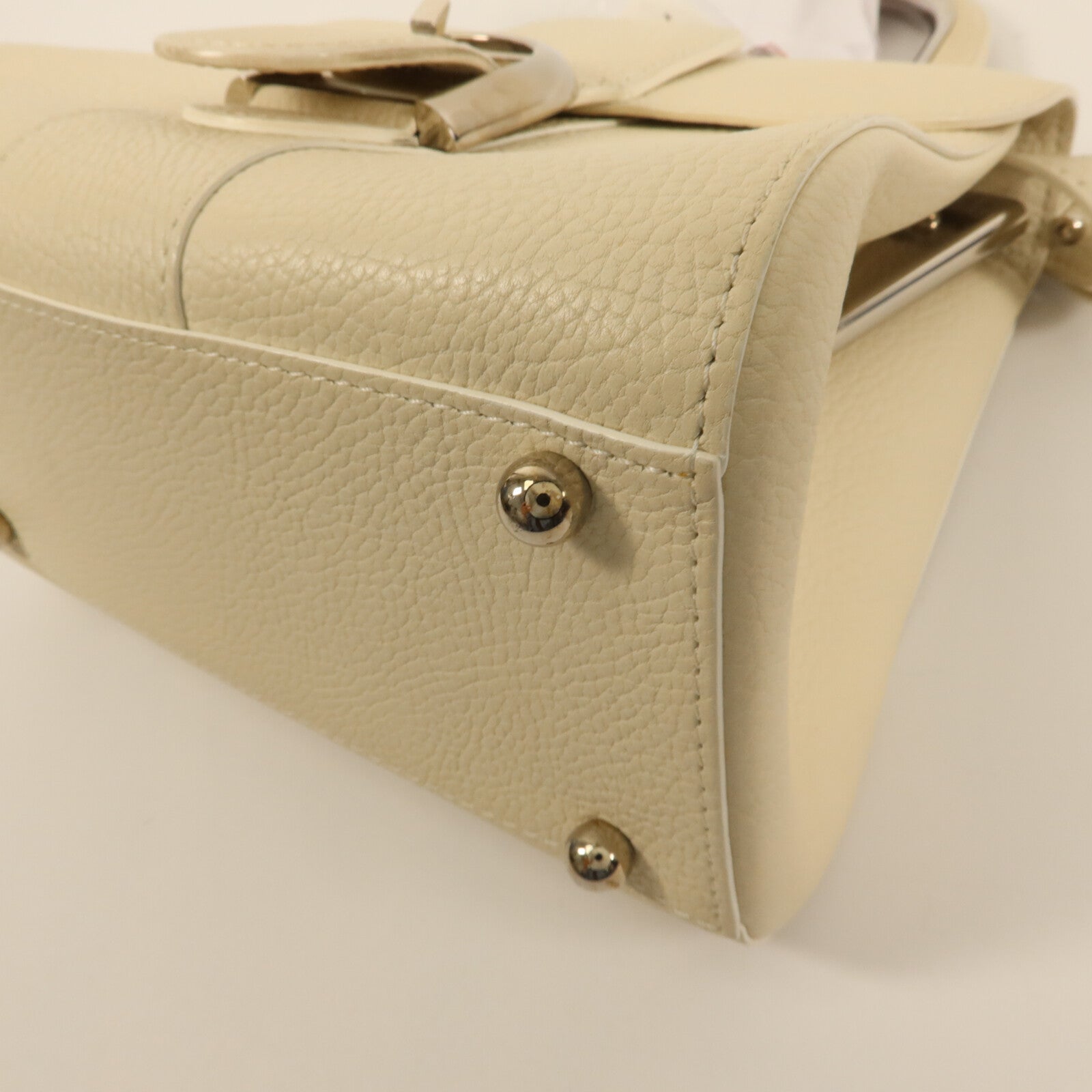 Delvaux 牛皮皮革Brillant Mini手挽肩背兩用袋