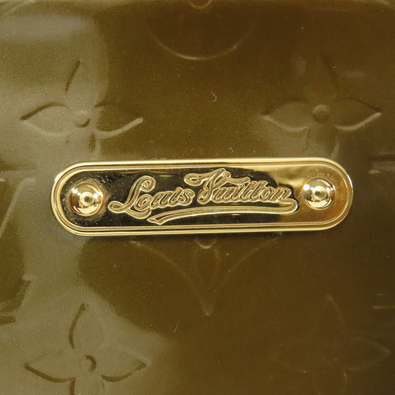 LOUIS VUITTON 【激減優惠】Vernis Bellevue金扣肩背袋