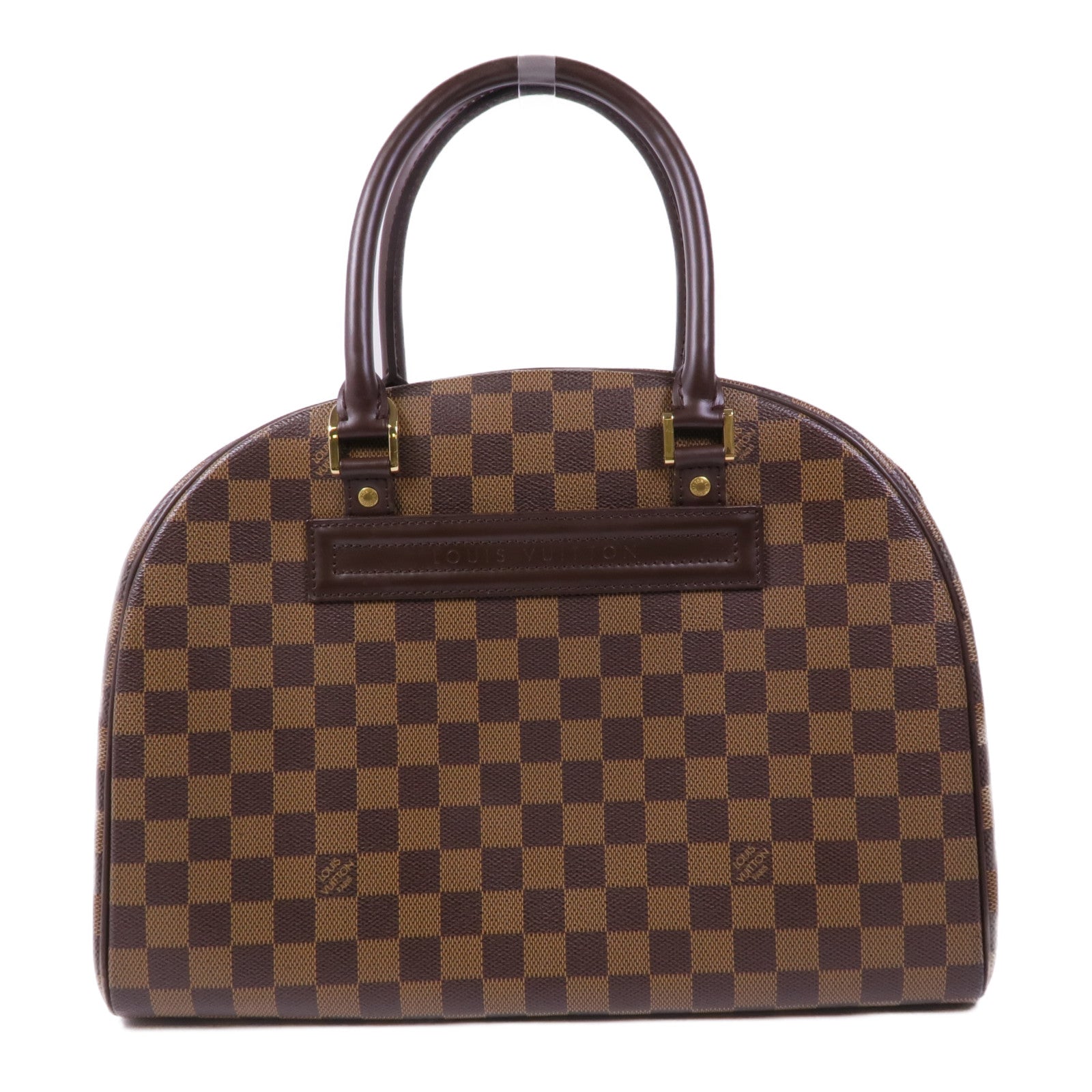 LOUIS VUITTON Damier Nolita 24金扣手挽袋