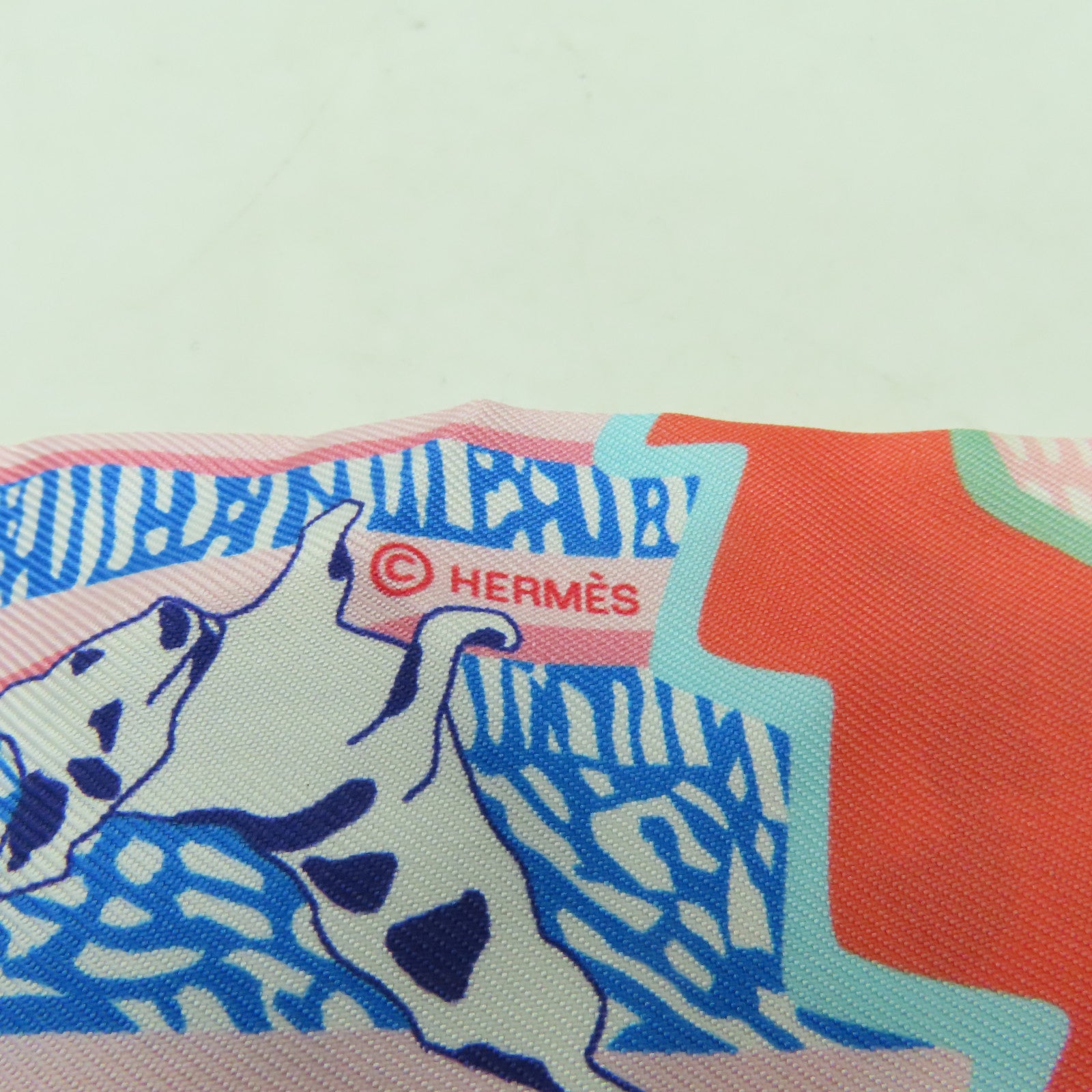 HERMES 【激減優惠】絲質Twilly絲巾彩色