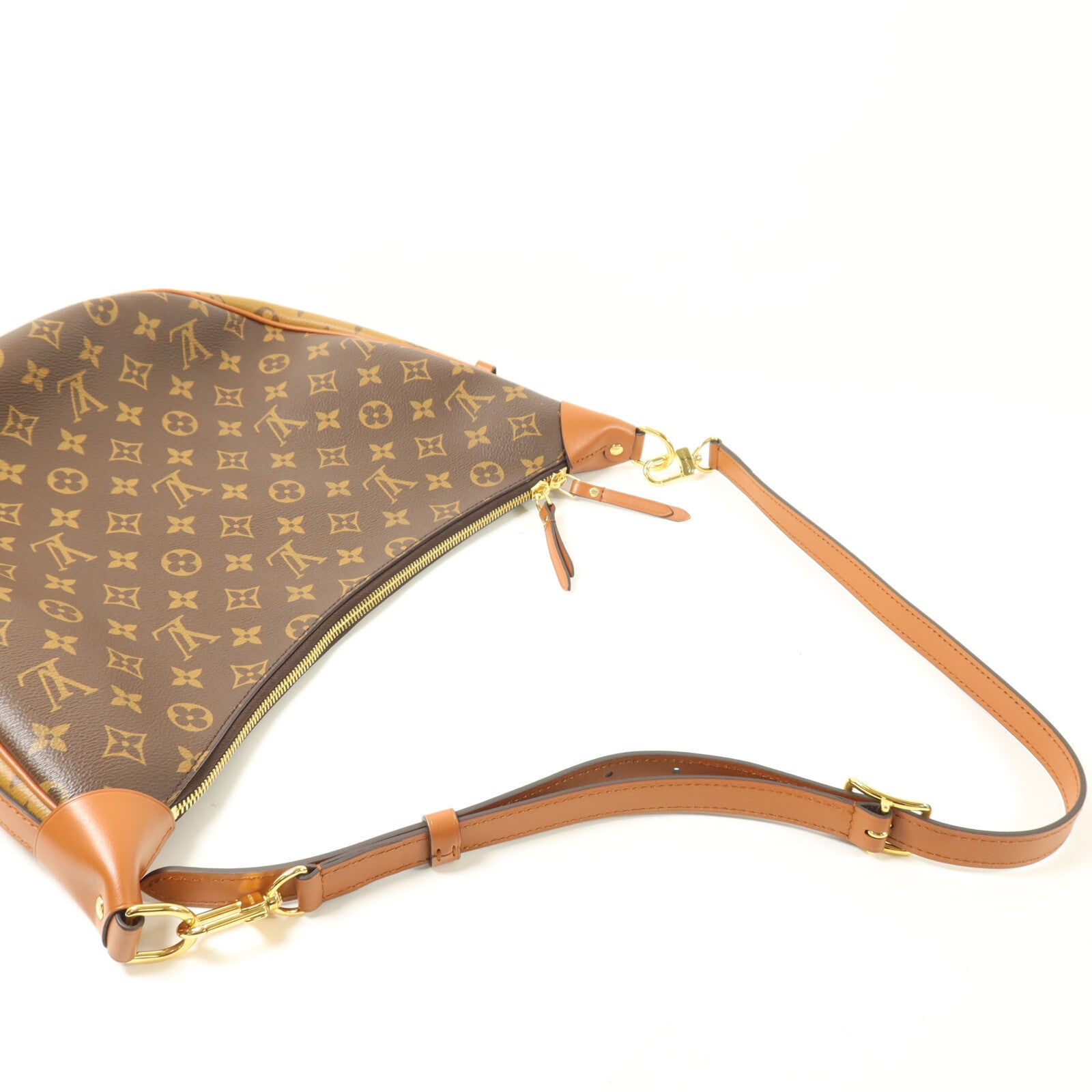 LOUIS VUITTON Monogram Reverse Loop Hobo肩背袋