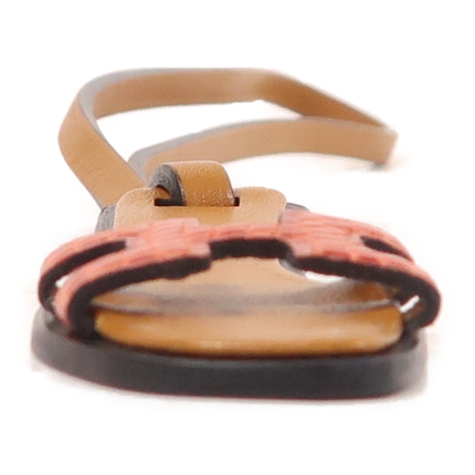 HERMES 蜥蝪皮革/牛皮皮革Oran Nano Charm掛飾