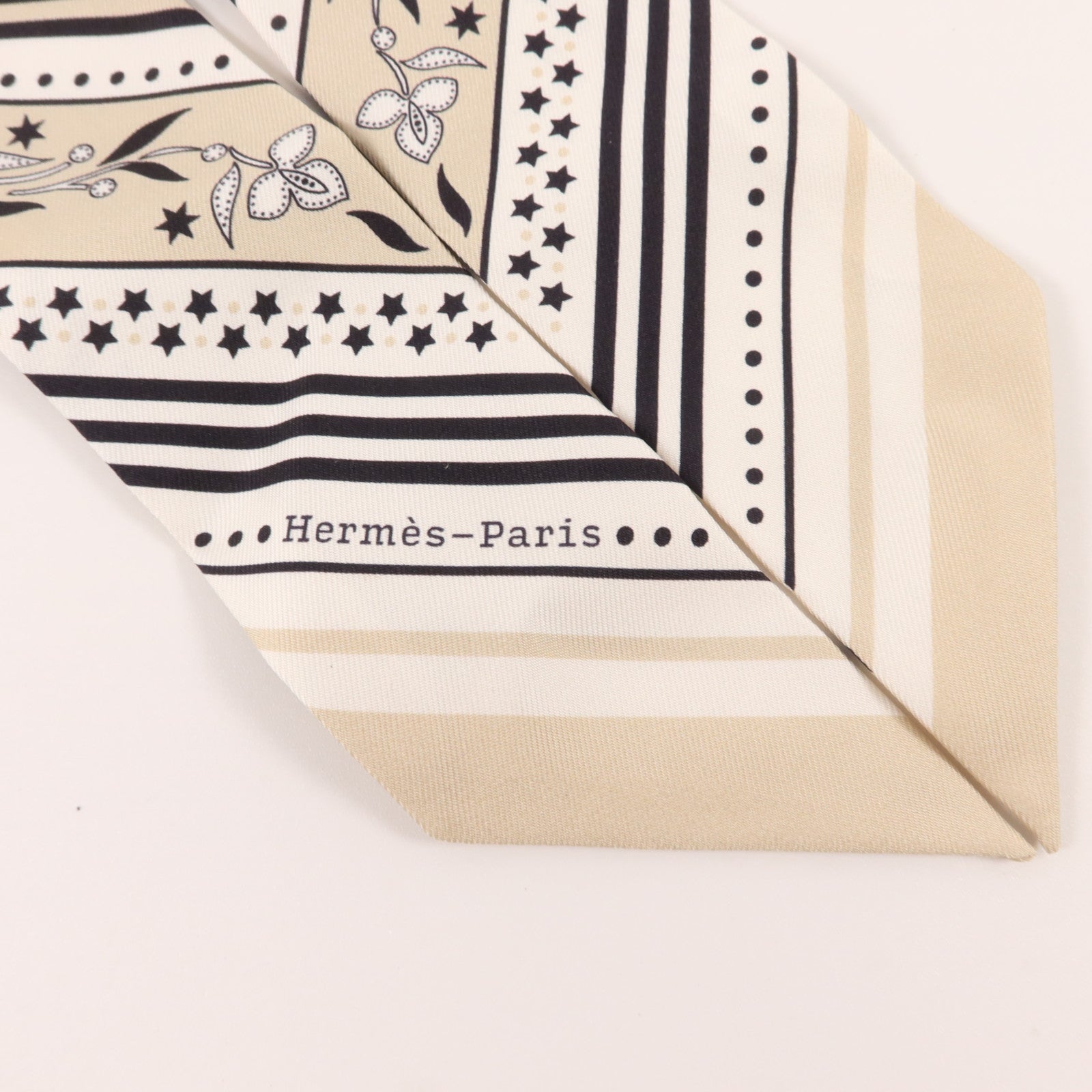 HERMES 絲質Twilly絲巾