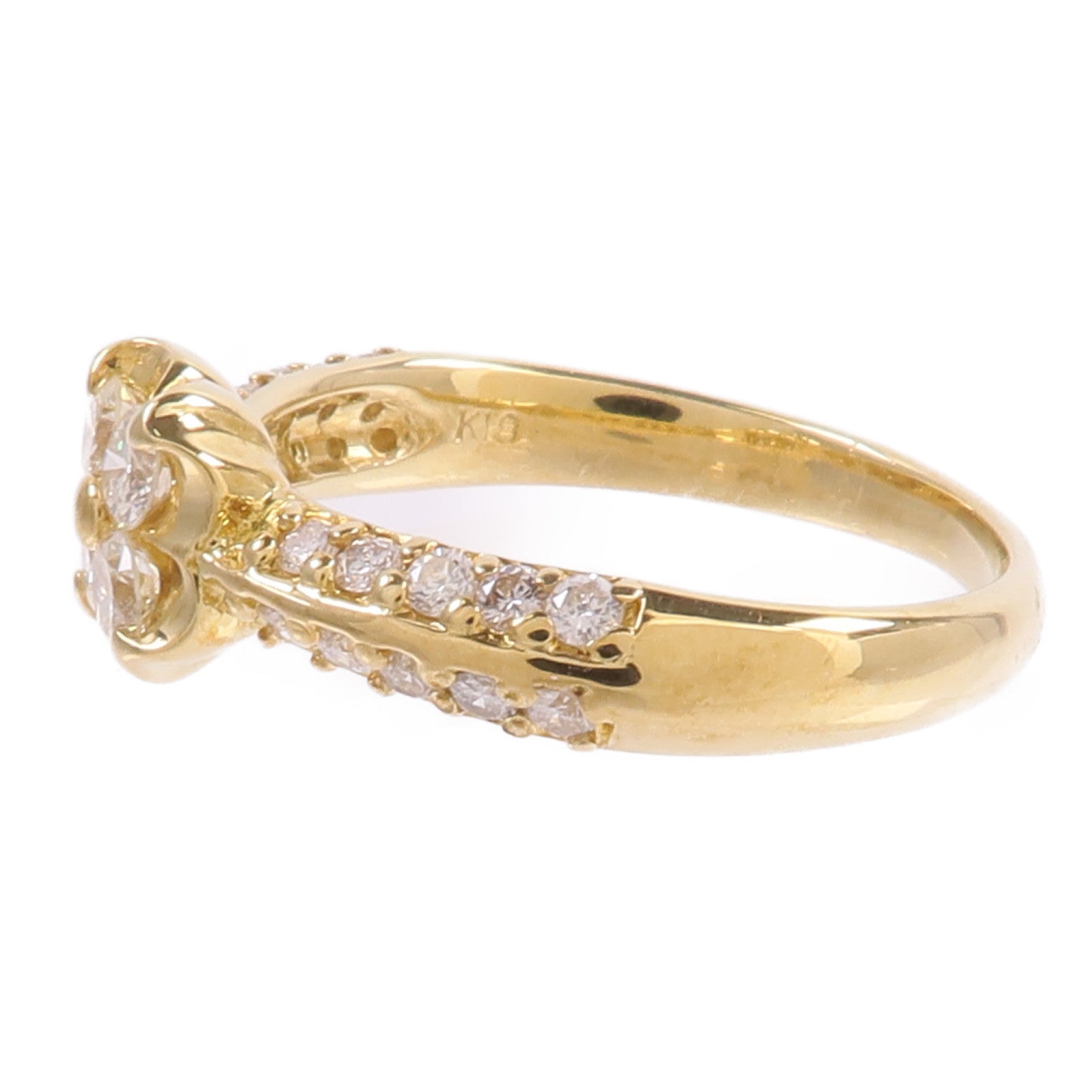 JEWELRY 【激減優惠】18K黃金Diamond Ring鑽石戒指