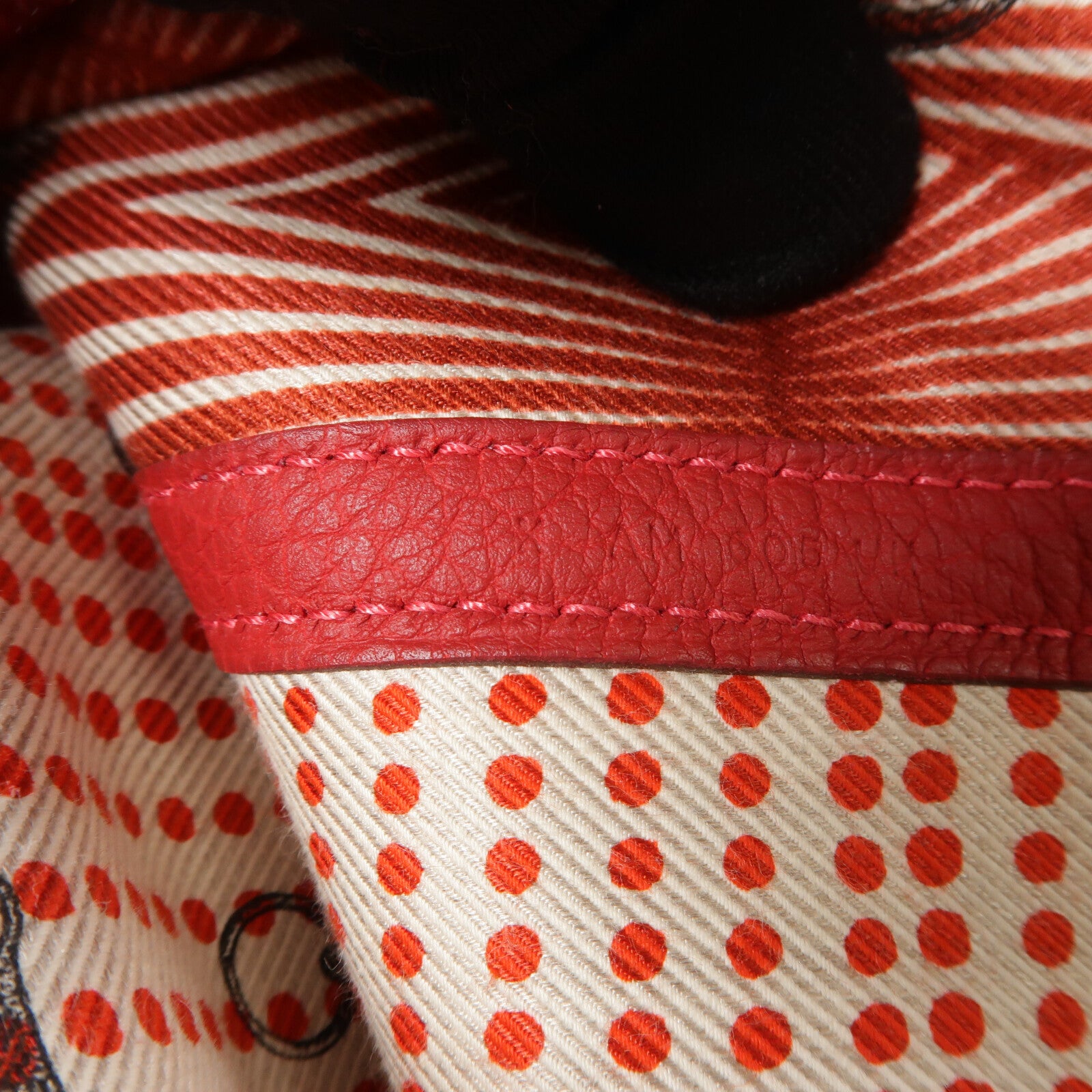 HERMES Negonda皮革Garden Party PM手挽袋Rouge Tomate