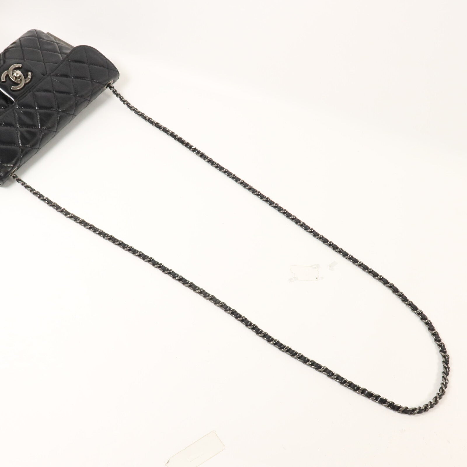 CHANEL 牛皮皮革Chain Shoulder鏈帶肩背袋