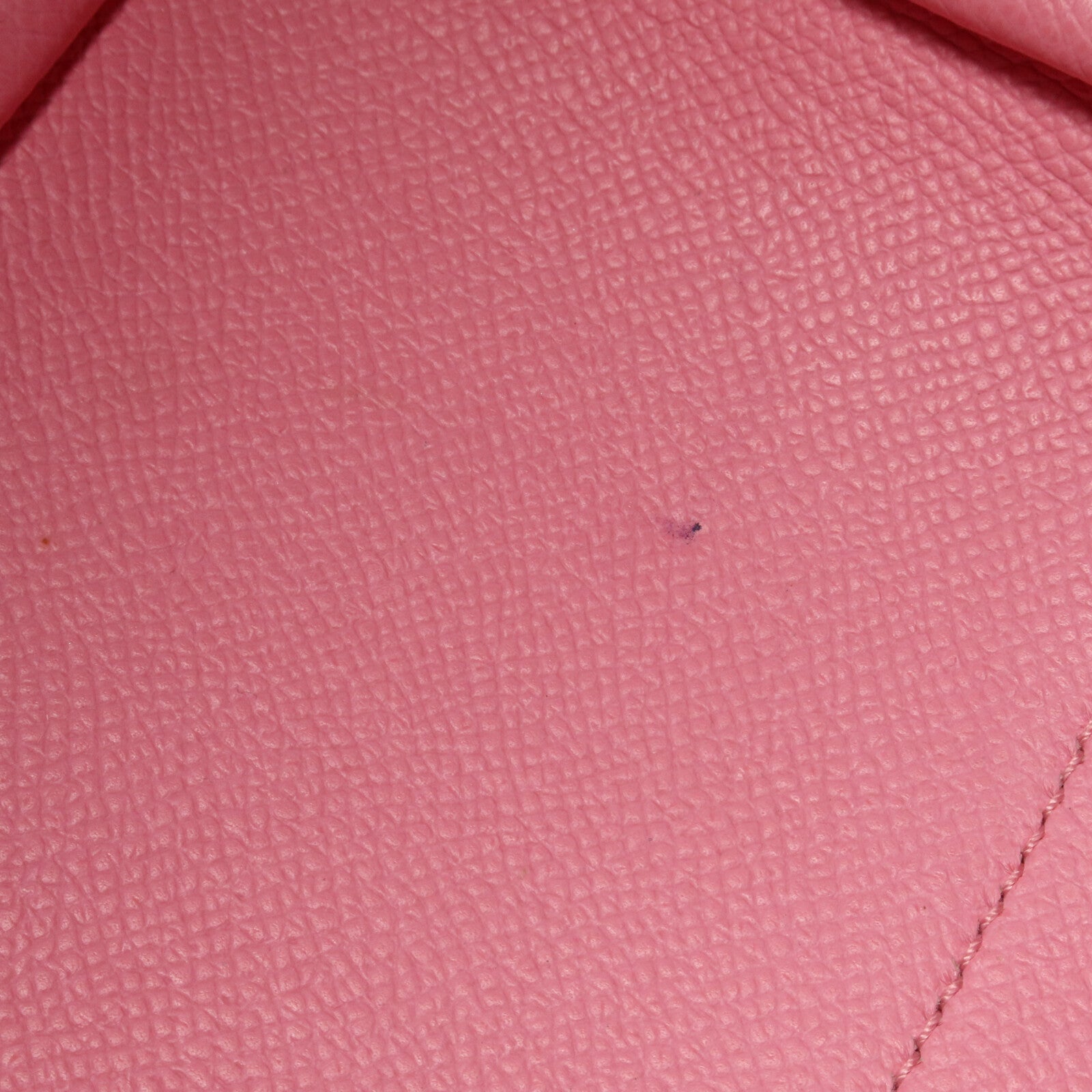 HERMES 帆布GardenParty PM手挽袋Pink/Ruby