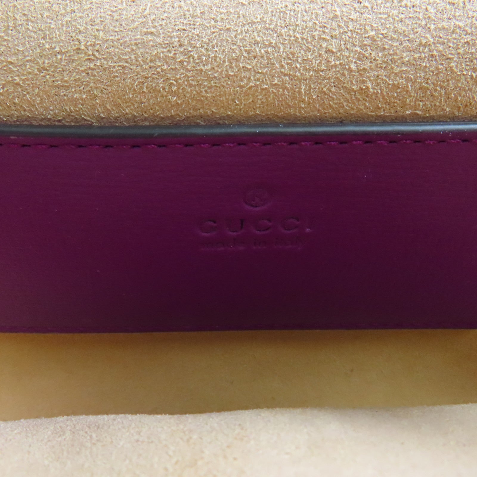 GUCCI 牛皮皮革Horsebit 1955金扣肩背袋