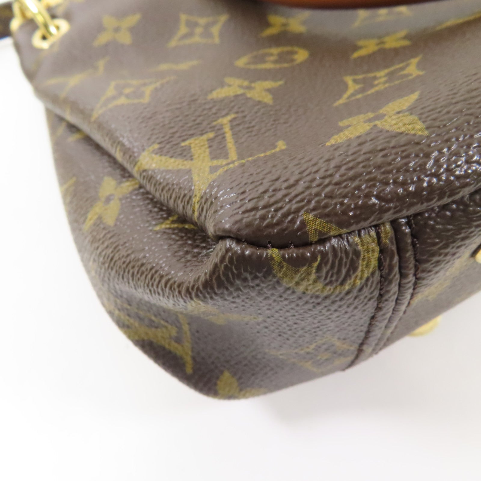 LOUIS VUITTON Monogram Pallas BB金扣手挽肩背兩用袋