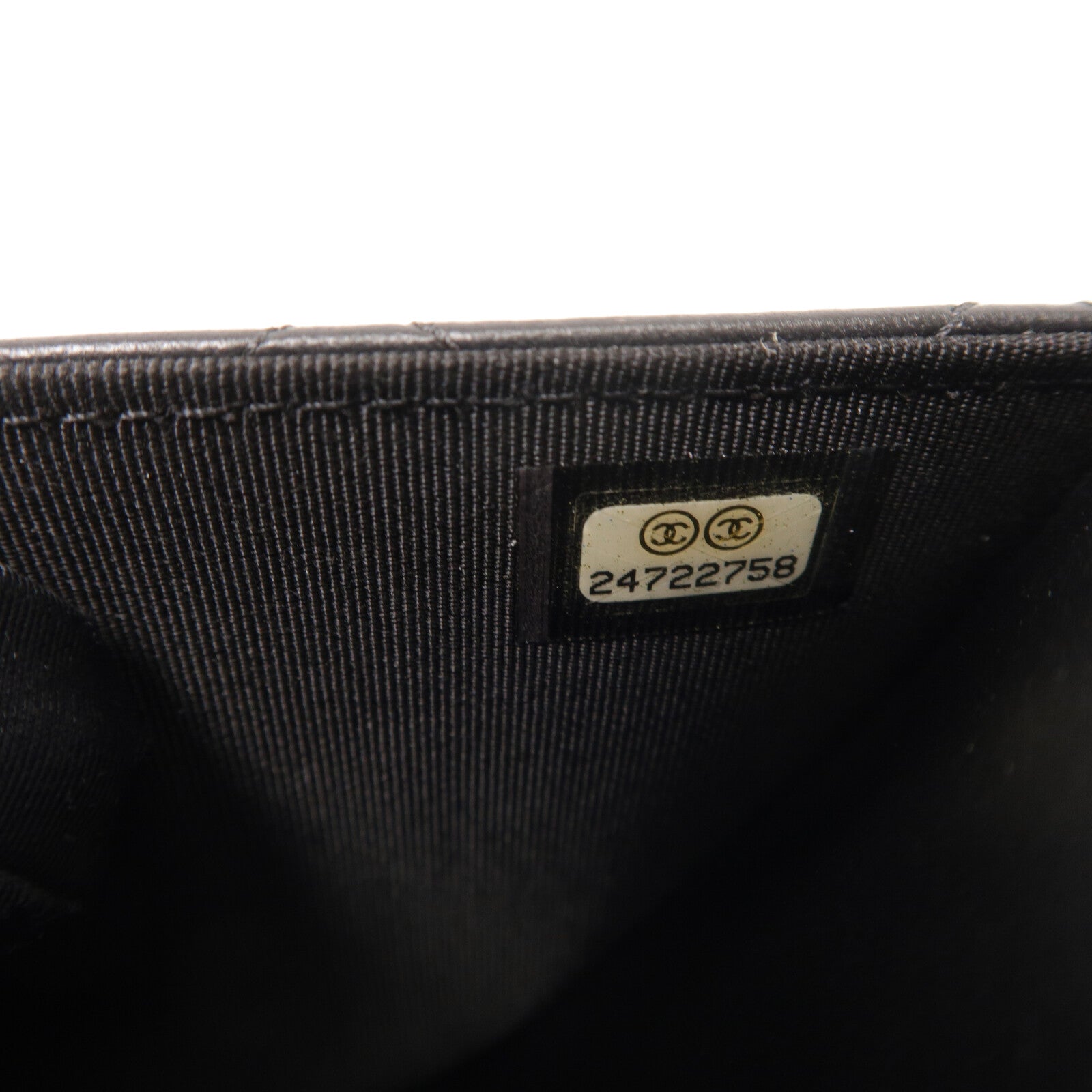CHANEL 羊皮皮革Wallet On Chain鏈帶肩背袋