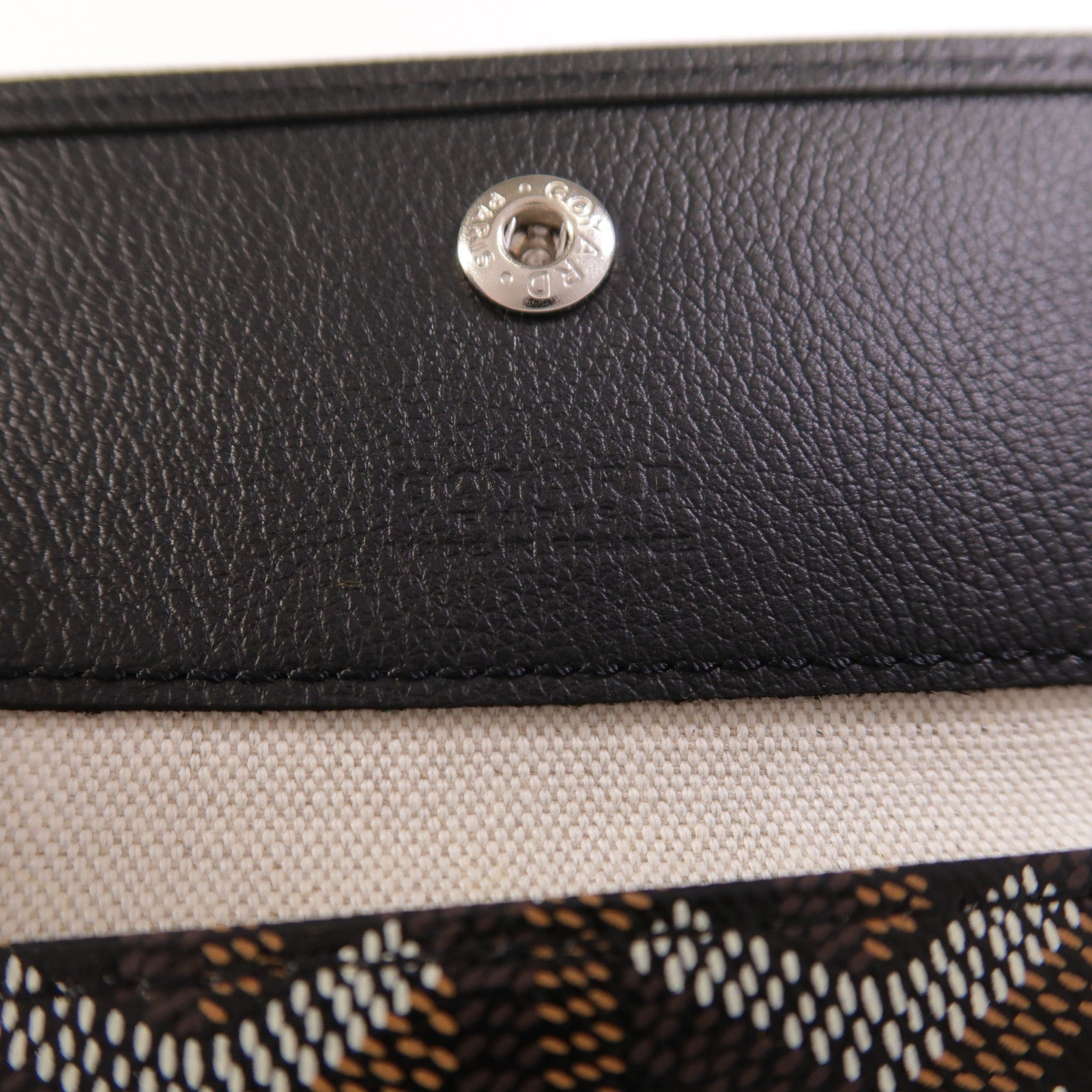 GOYARD 塗層帆布Boheme Hobo銀扣肩背袋