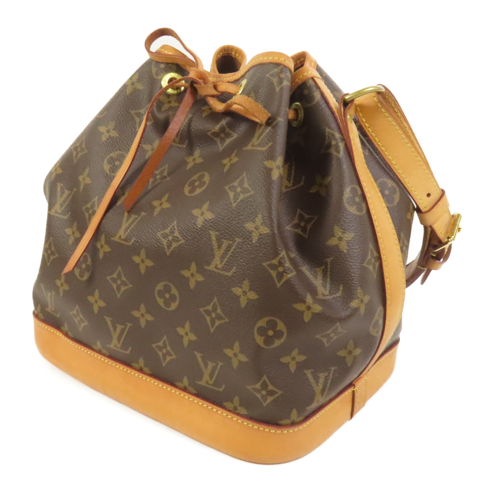 LOUIS VUITTON Monogram Petit Noe金扣肩背袋