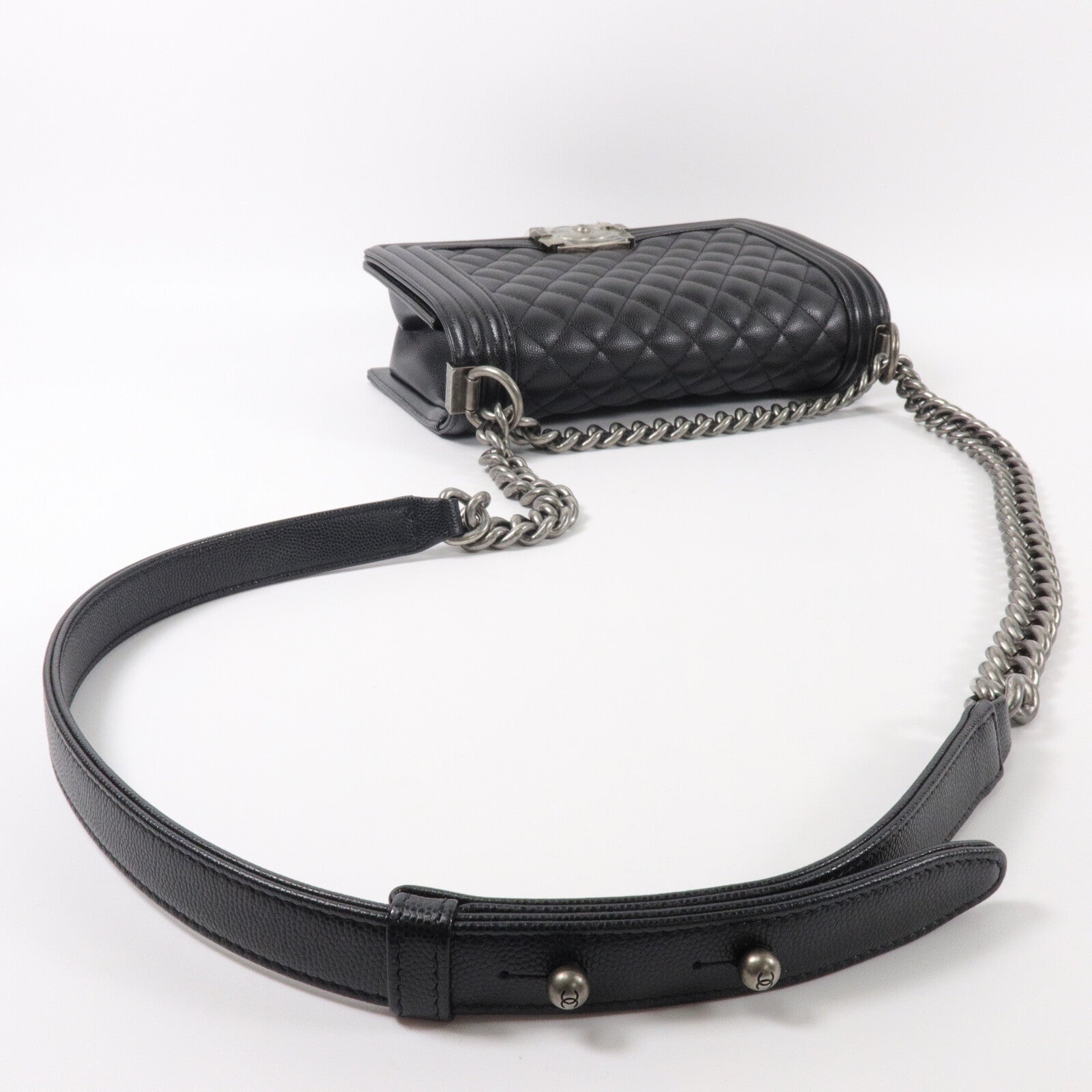 CHANEL 牛皮皮革Classic 25鏈帶肩背袋
