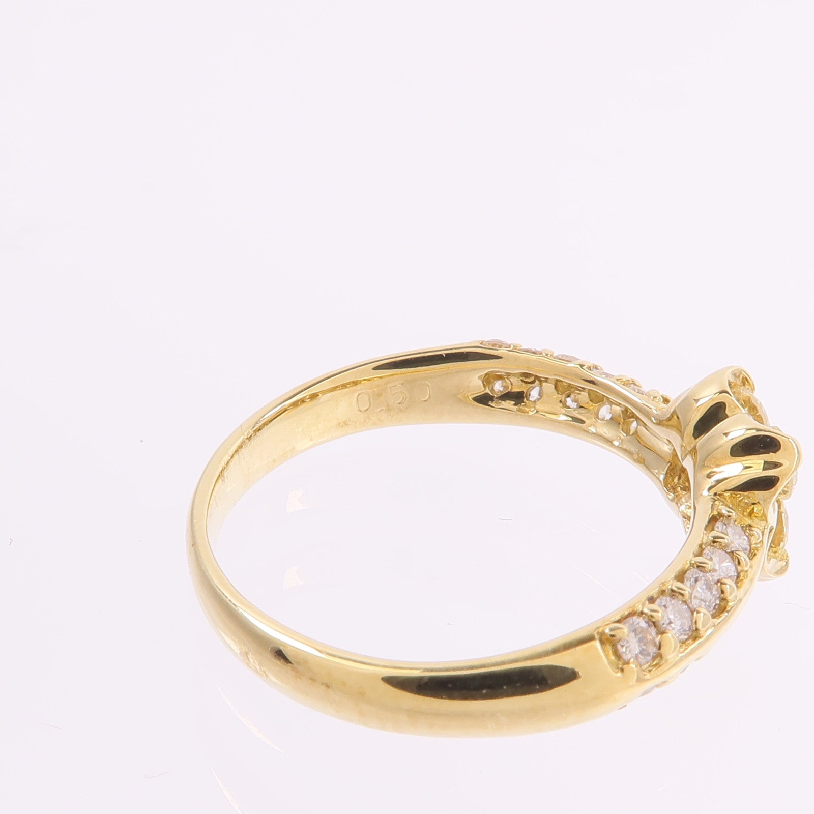 JEWELRY 【激減優惠】18K黃金Diamond Ring鑽石戒指