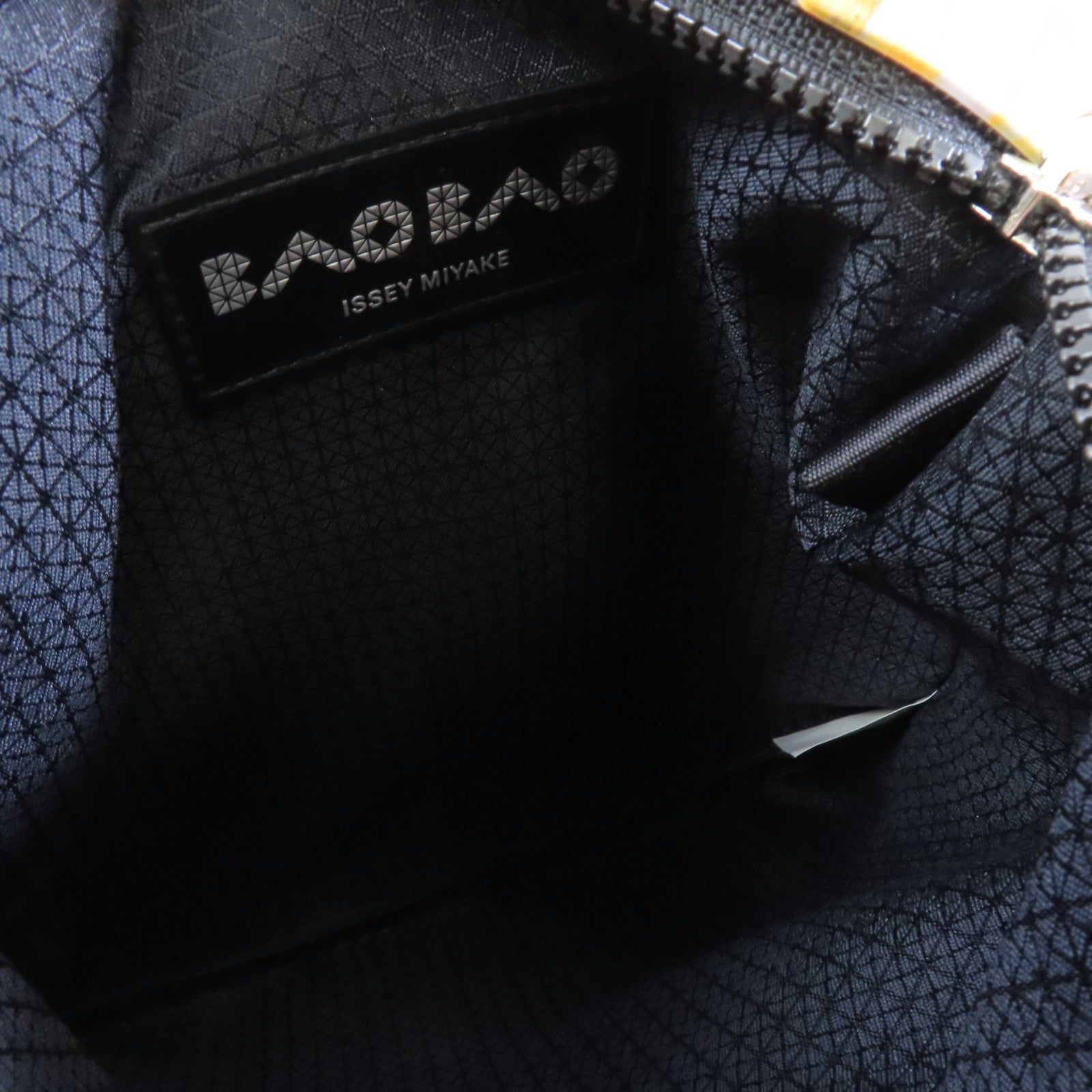 ISSEY MIYAKE PVC BaoBao銀扣肩背袋彩色