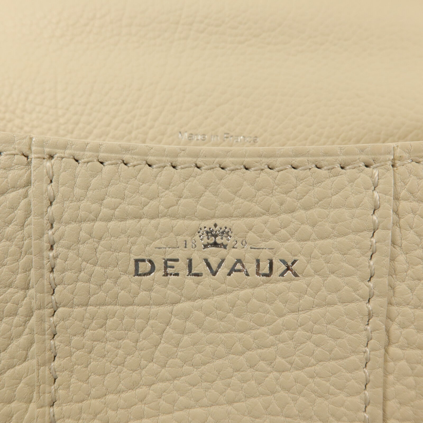 Delvaux 牛皮皮革Brillant Mini手挽肩背兩用袋