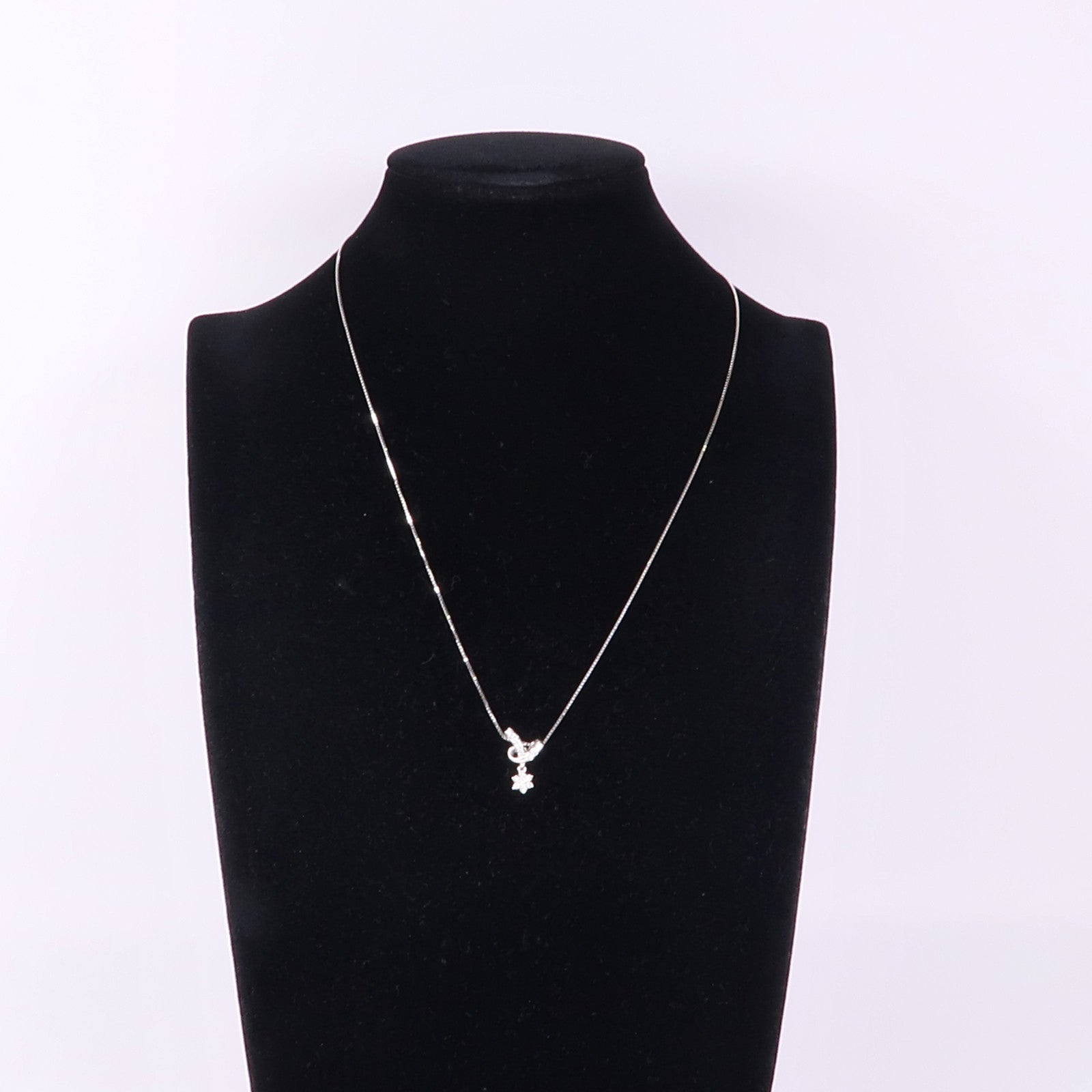 JEWELRY 18K白金Diamond Necklace鑽石項鍊
